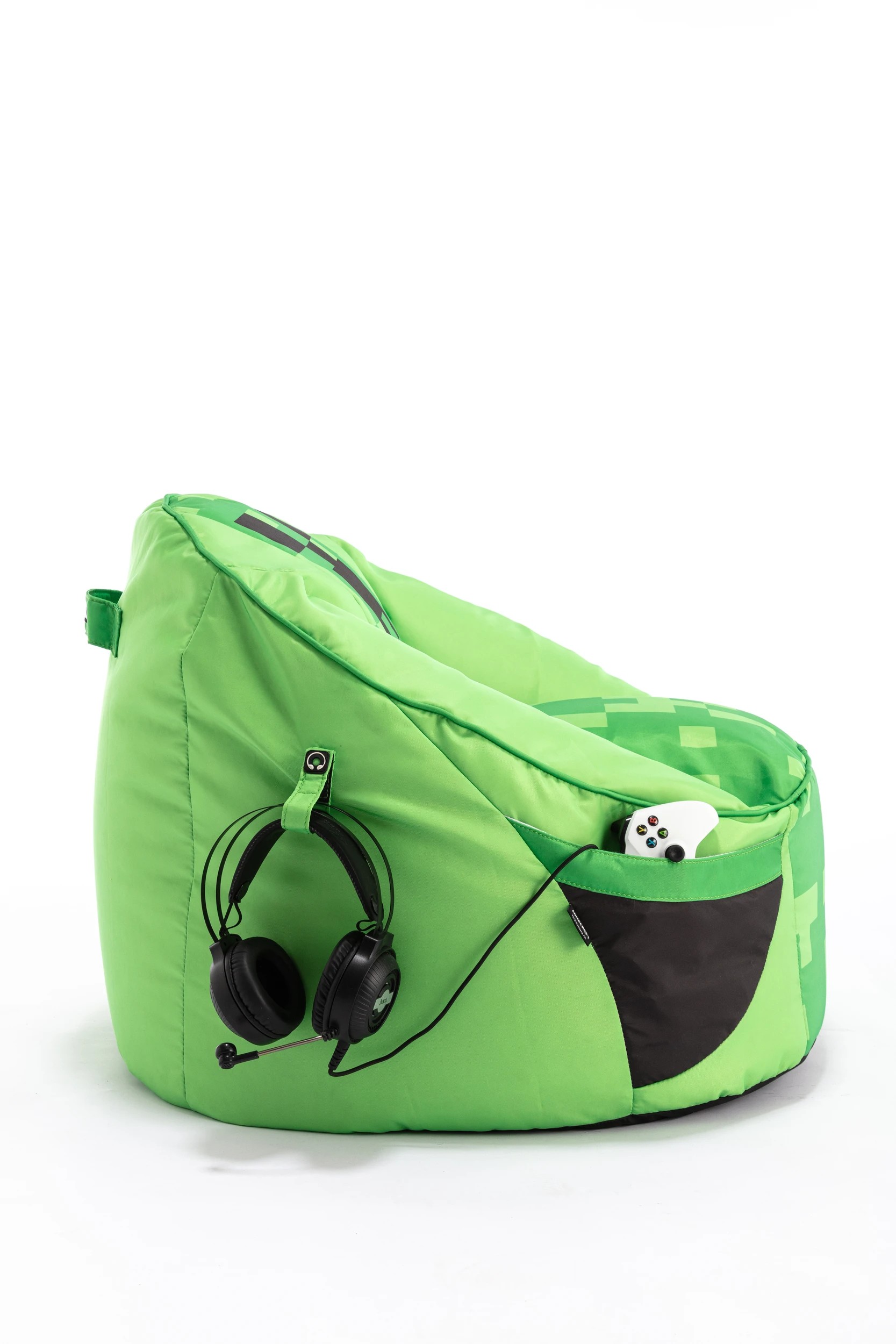 8 Minecraft Creeper Gaming Bean Bag Chair, 8 of 11
