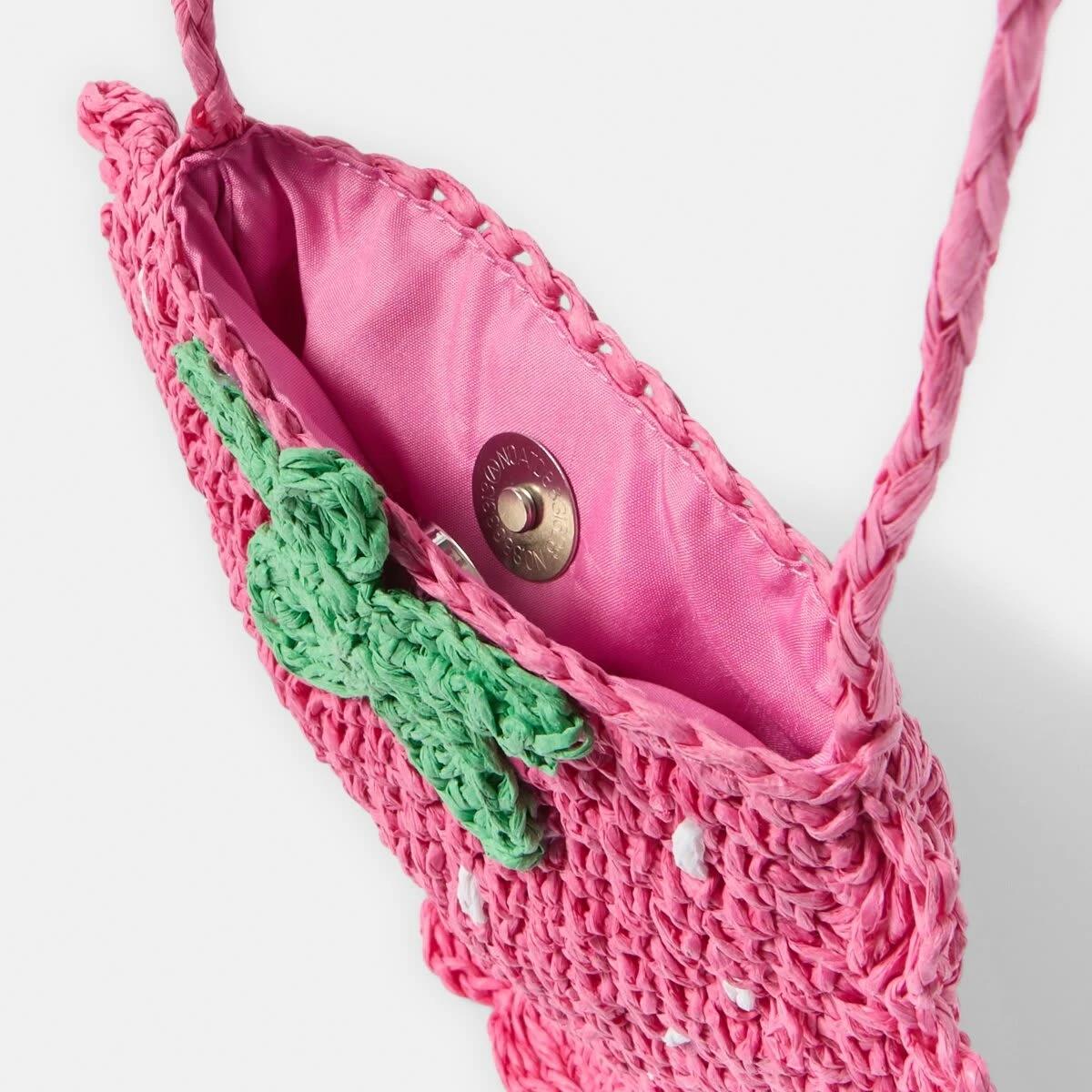4 Mini Crossbody Bag STRAW STRAWBERRY, 4 of 4