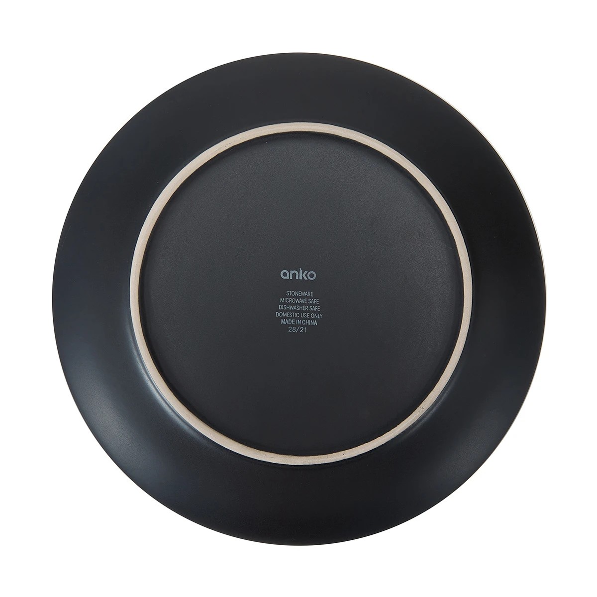5 Matte Black Dinner Plate, 5 of 9