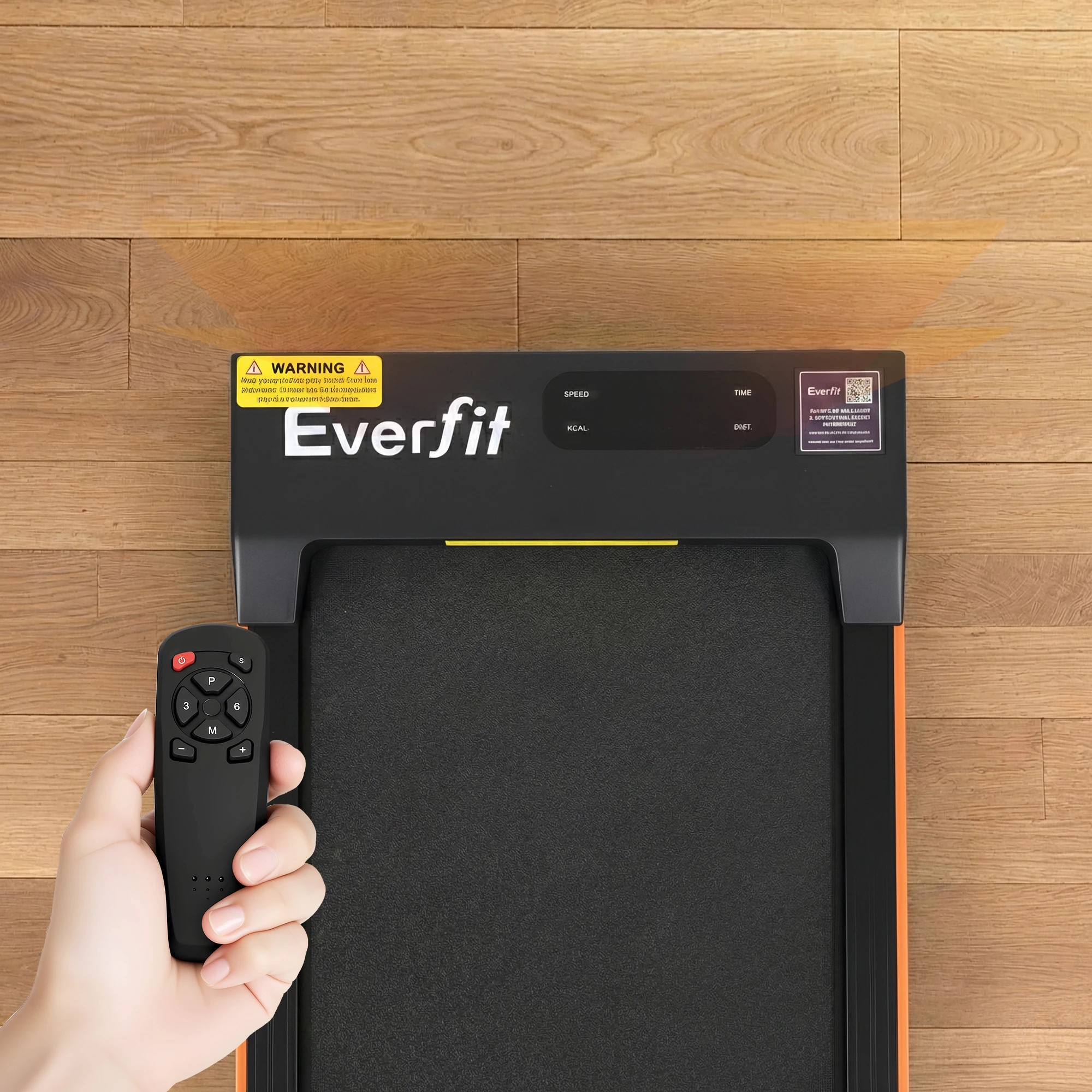 7 Everfit 3 in 1 Walking Pad Treadmill 12% Incline Under Desk Treadmills With 38cm Wide Belt, 7 of 9