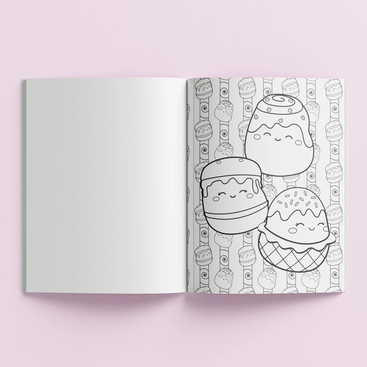 3 Kaleidoscope Original Squishmallows Oh So Sweet​ Colouring Book, 3 of 5