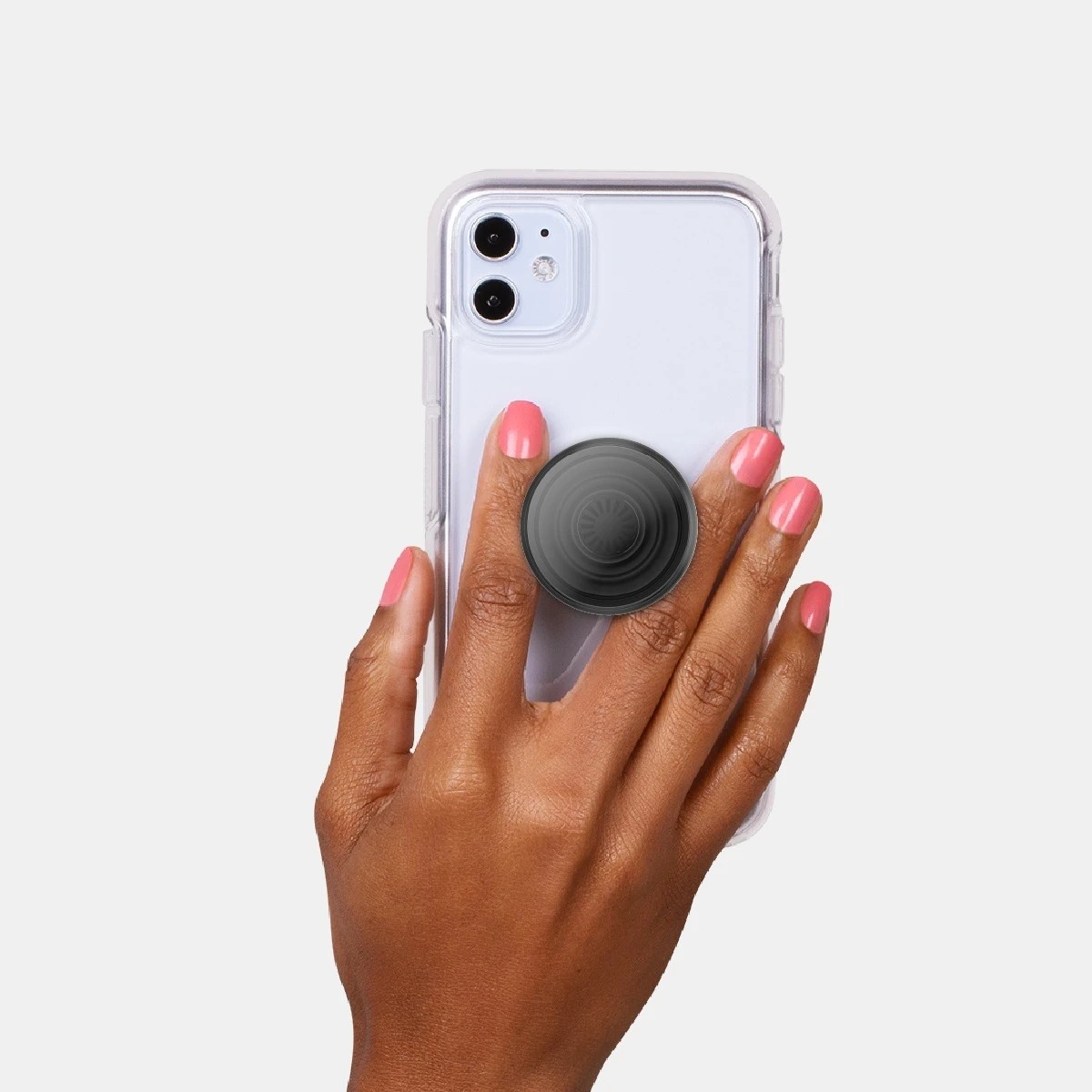 3 PopSockets PopGrip Swappable Phone Holder and Stand - Translucent Black, 3 of 8