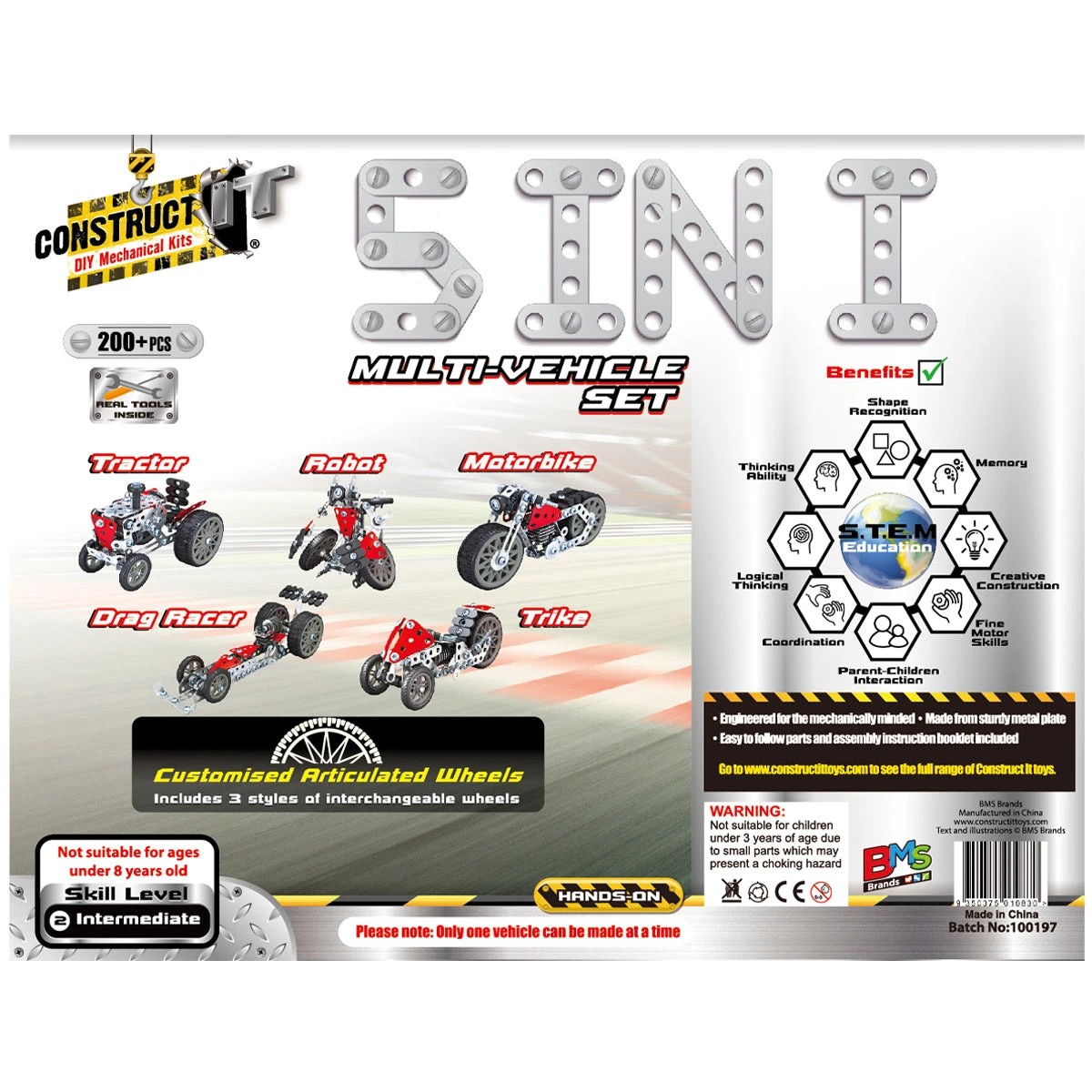 4 Constructit 5 In 1 Multi Vehicle Set, 4 of 8