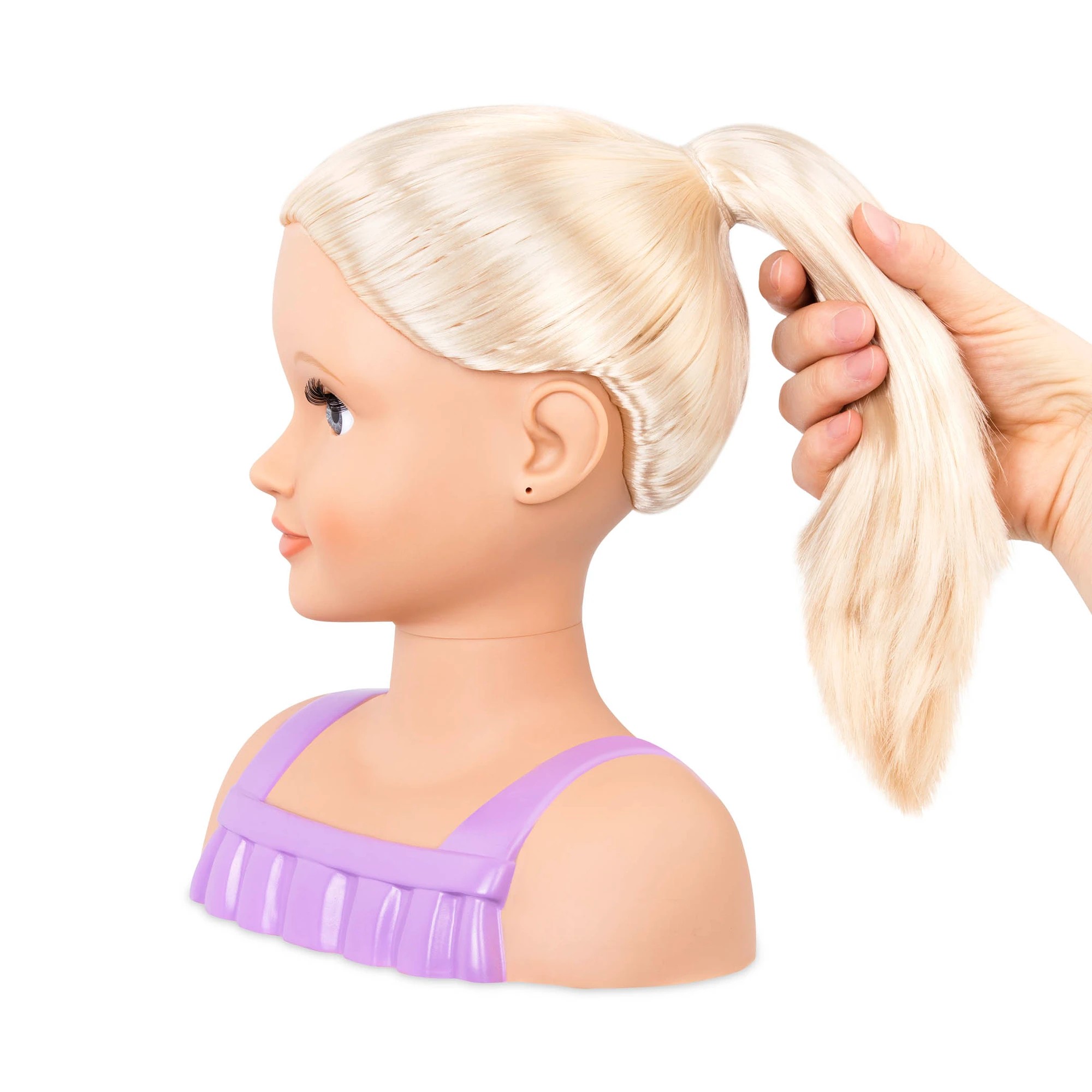 4 Our Generation Styling Head - Trista - Purple, 4 of 10