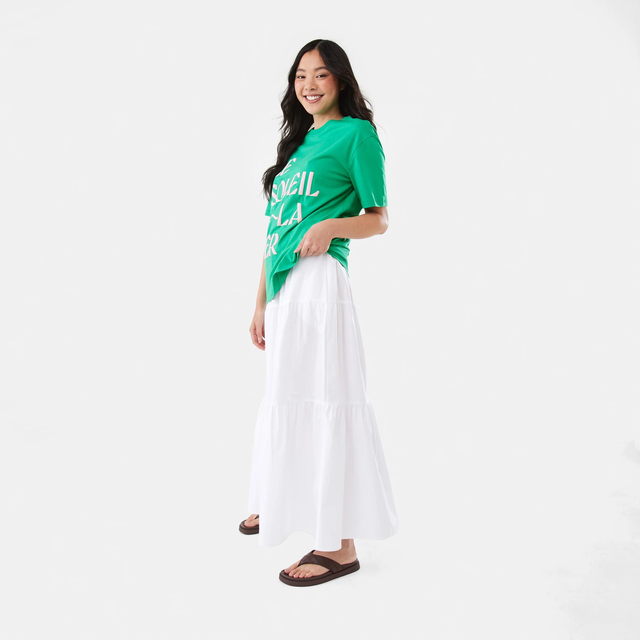 3 Short Sleeve Oversized Boyfriend T-shirt Le Soleil, 3 of 6