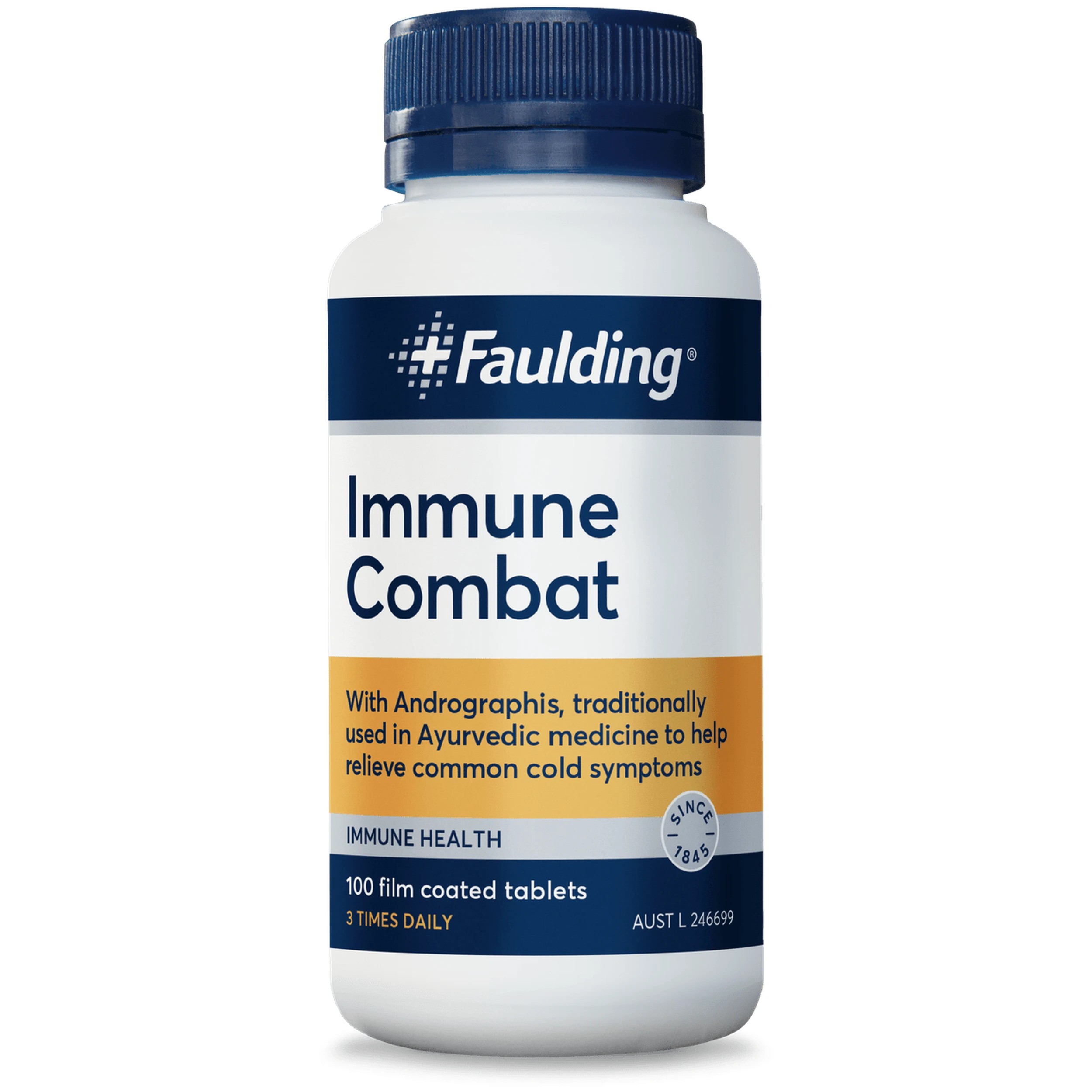 1 Faulding Immune Combat 100 Tabs, 1 of 2