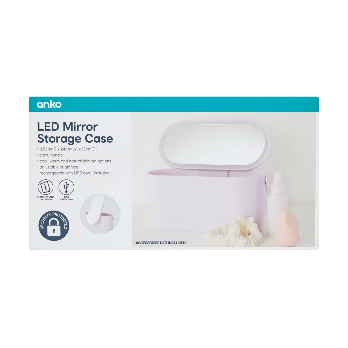 9 LED Mirror Storage Case, 9 of 9