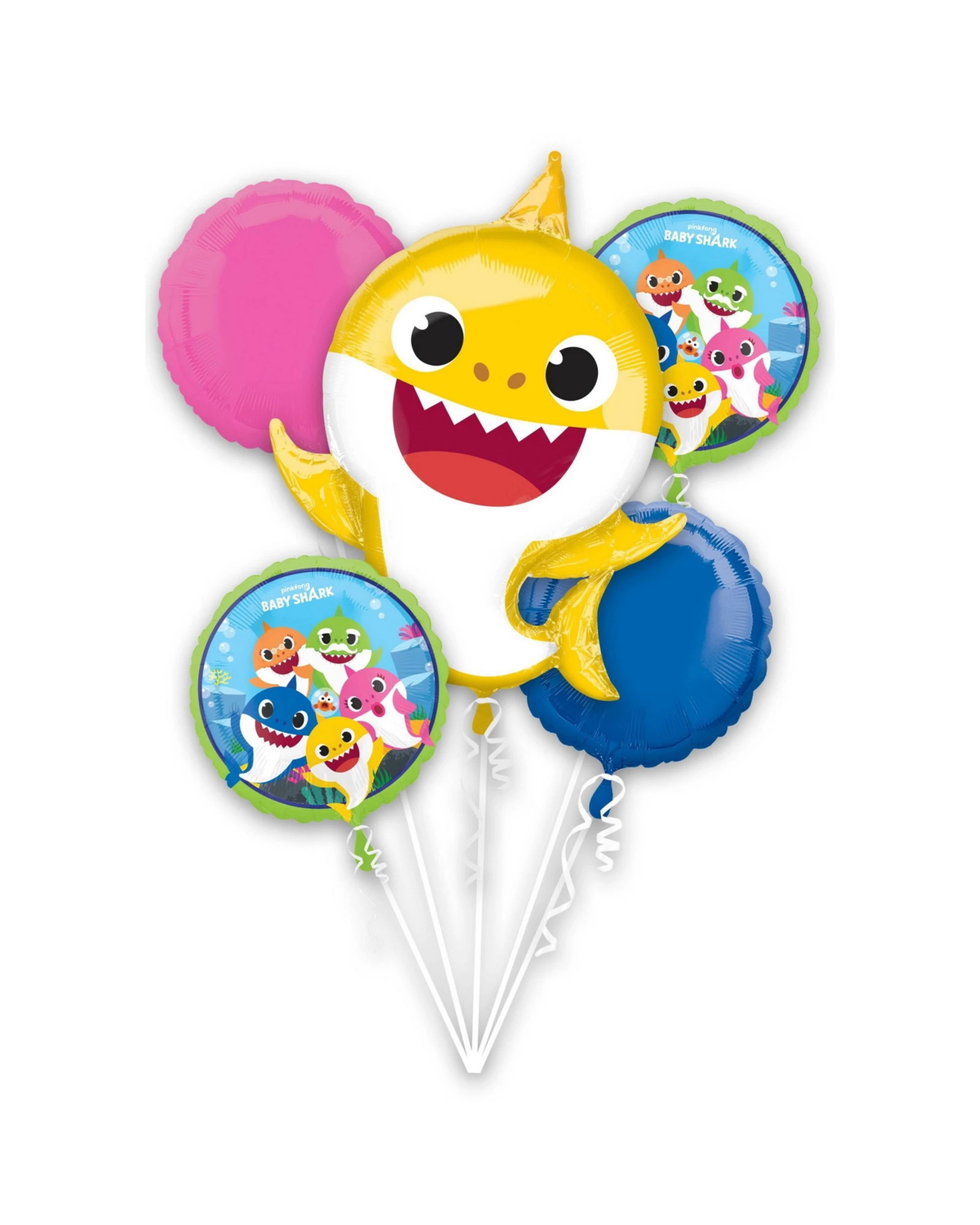 1 Baby Shark Baby Shark Helium Balloon Bouquet, 1 of 1