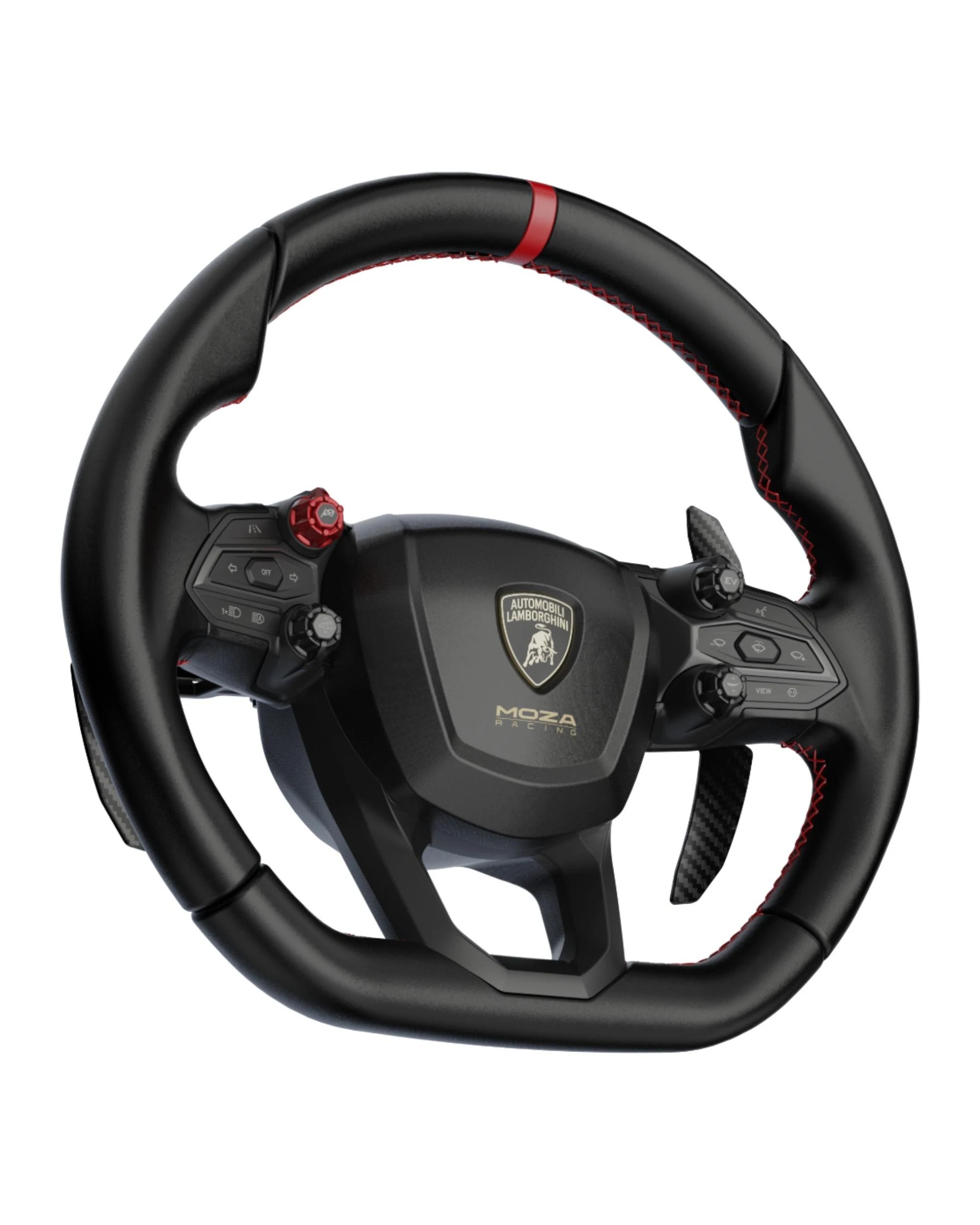 5 MOZA Racing Automobili Lamborghini Revuleto Sim-Racing Steering Wheel - Black, 5 of 8