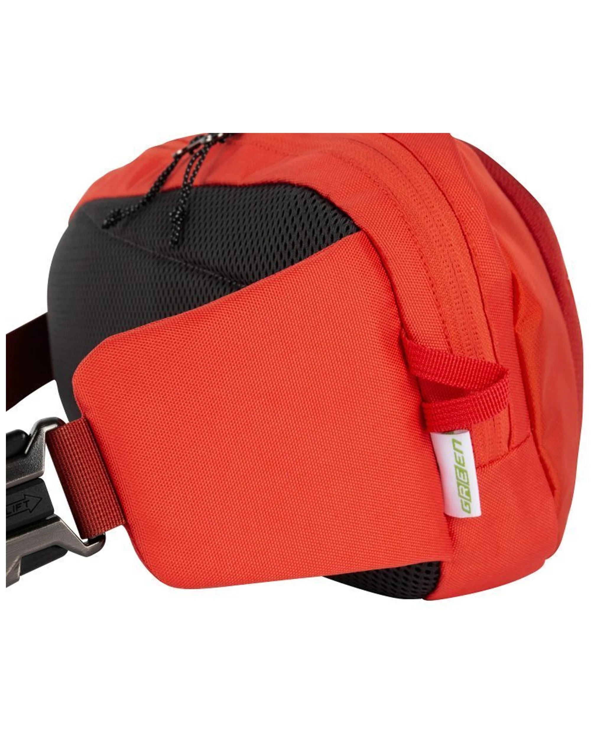 3 Tatonka Hip Sling Pack 5L Versatile Shoulder Back Carry Two-Way Zip AirMesh - Red, 3 of 3