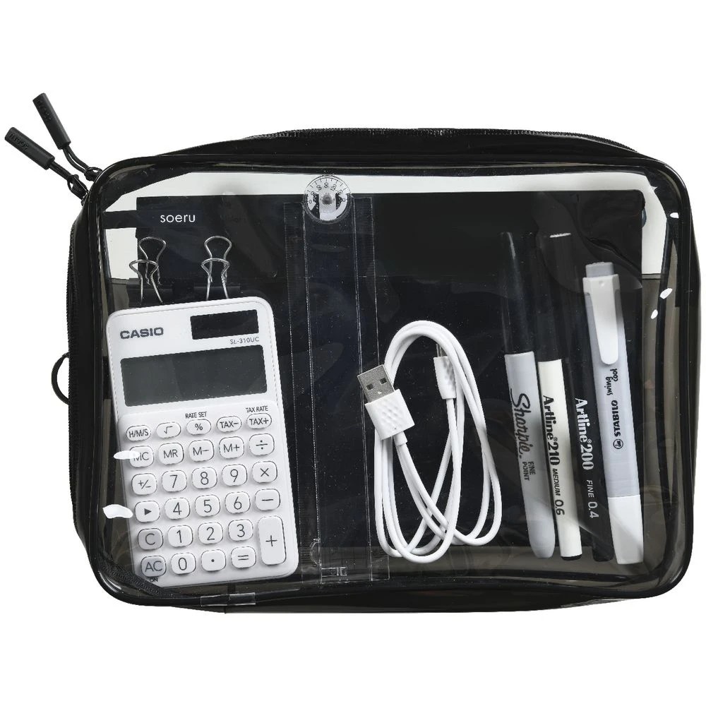 2 Soeru Box Pencil Case A5 Smoke Black, 2 of 2