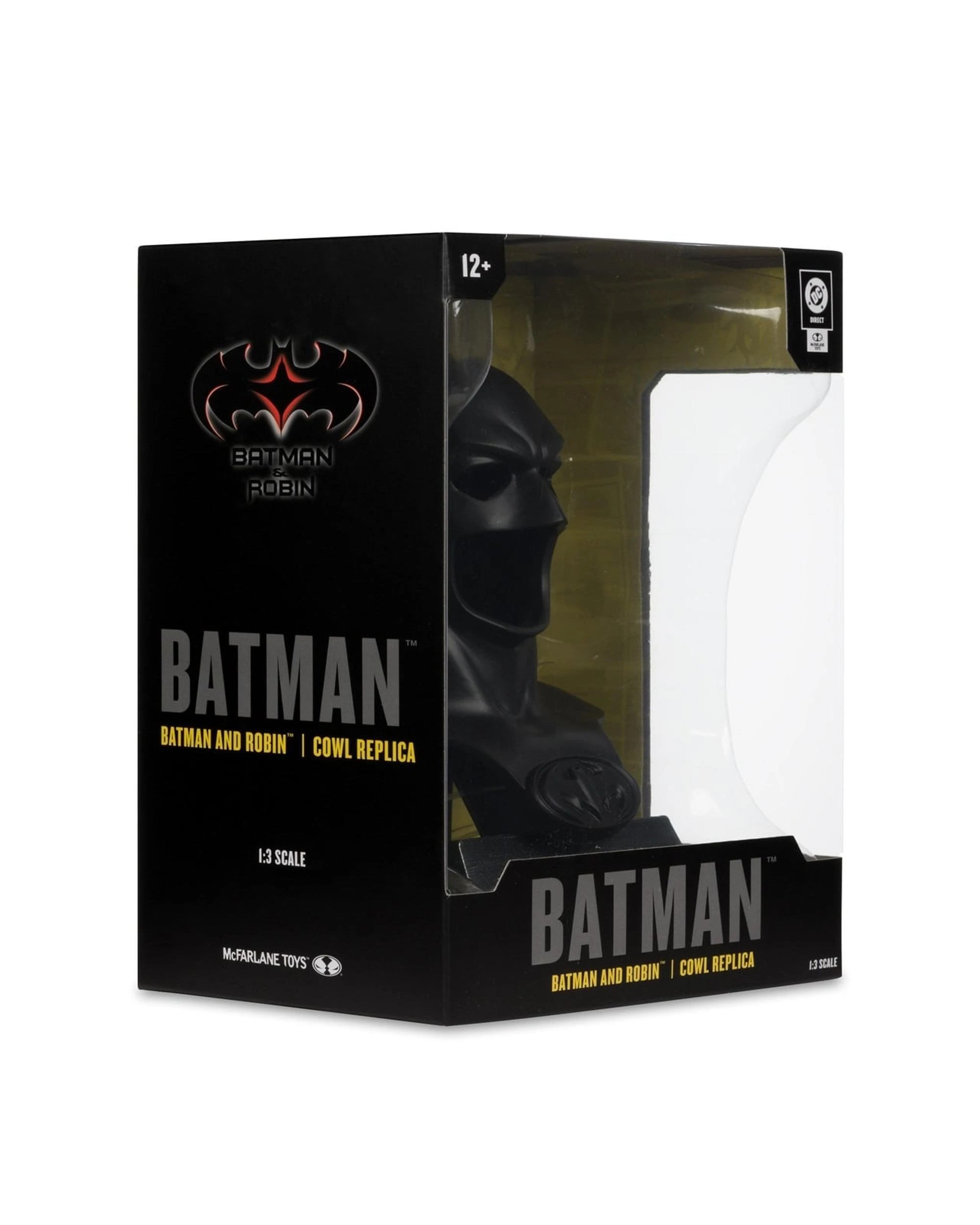 6 DC Direct Batman and Robin Batman 1:3 Scale Cowl Replica, 6 of 7