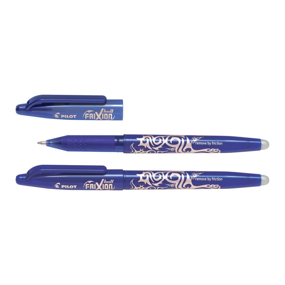 3 PILOT FriXion Ball Erasable Gel Pen 1mm Blue 2 Pack, 3 of 6