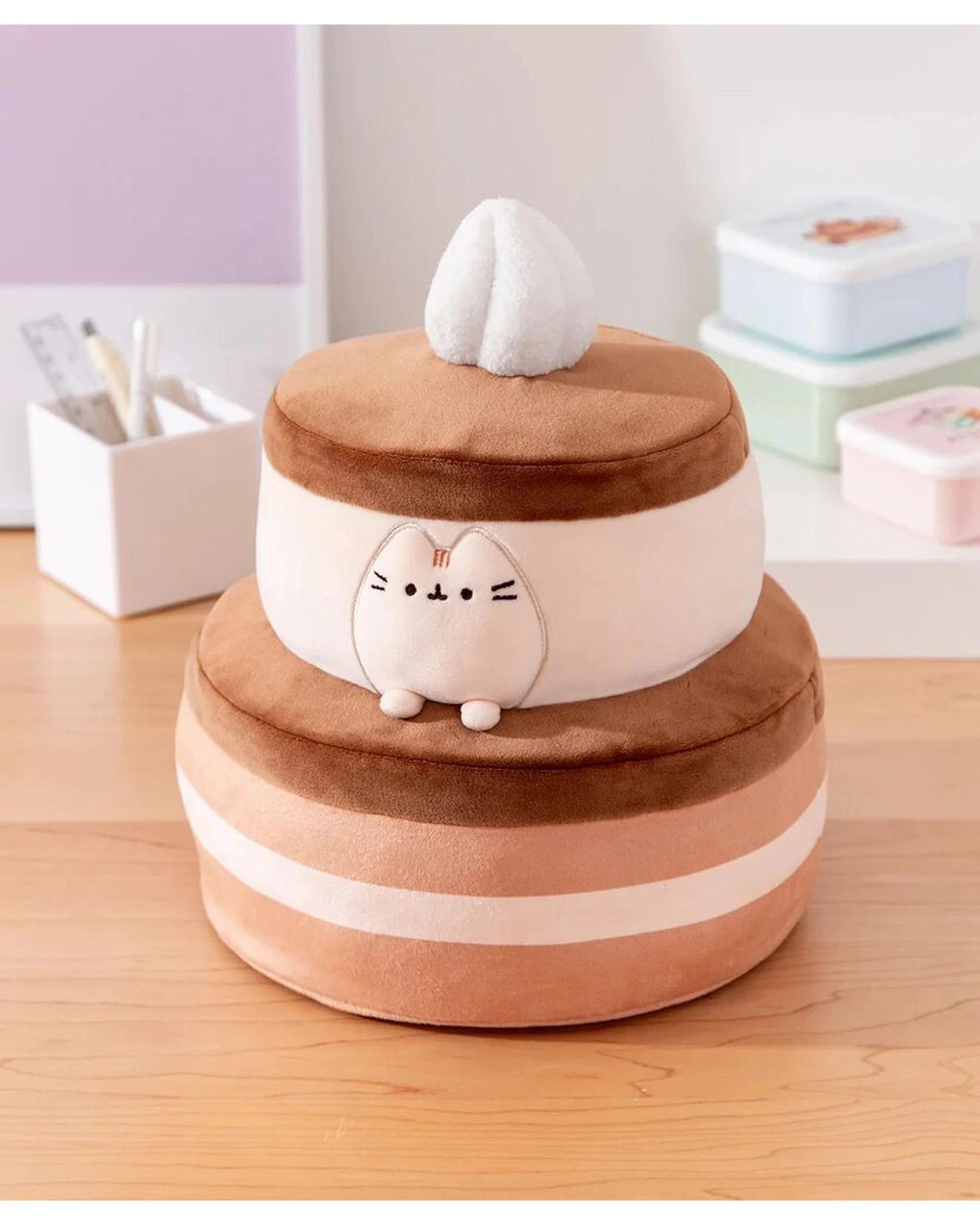 5 Pusheen Chocolate Cake Squisheen Plush, 5 of 6