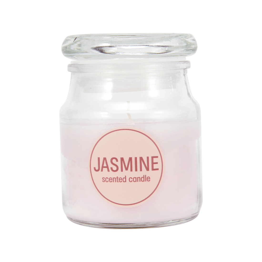 1 Jasmine Glass Jar Candle, 1 of 5