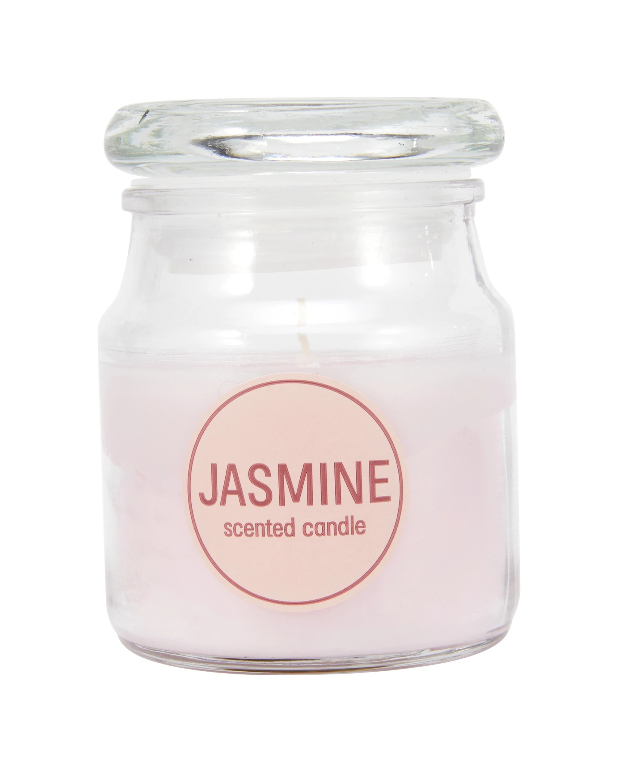 1 Jasmine Glass Jar Candle, 1 of 5