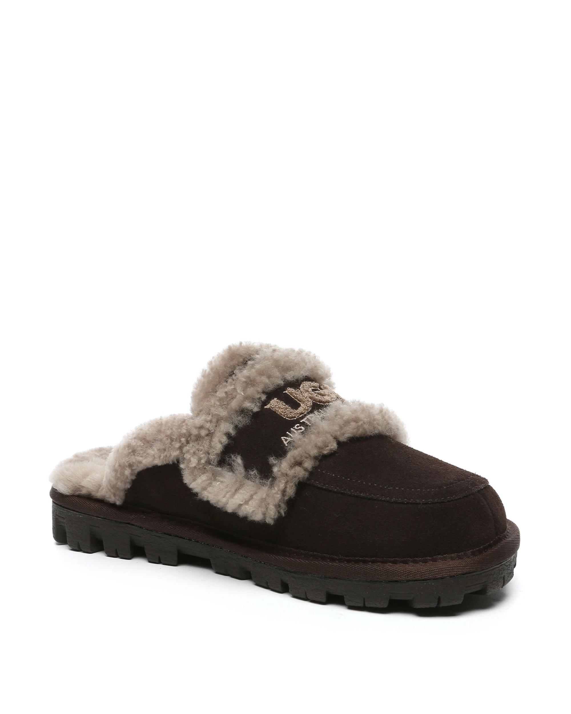 2 Australian Shepherd UGG Men Rilee Slippers CHOCOLATE, 2 of 5