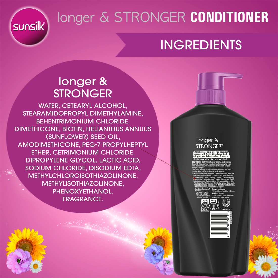 10 Sunsilk Co-Creations Longer & Stronger Conditioner 700ml, 10 of 10