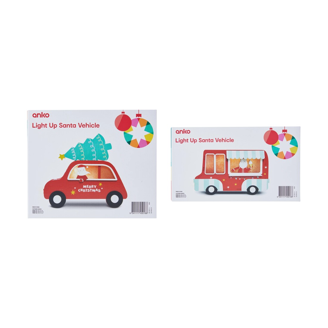 7 Light Up Santa Vehicle - Assorted, 7 of 7