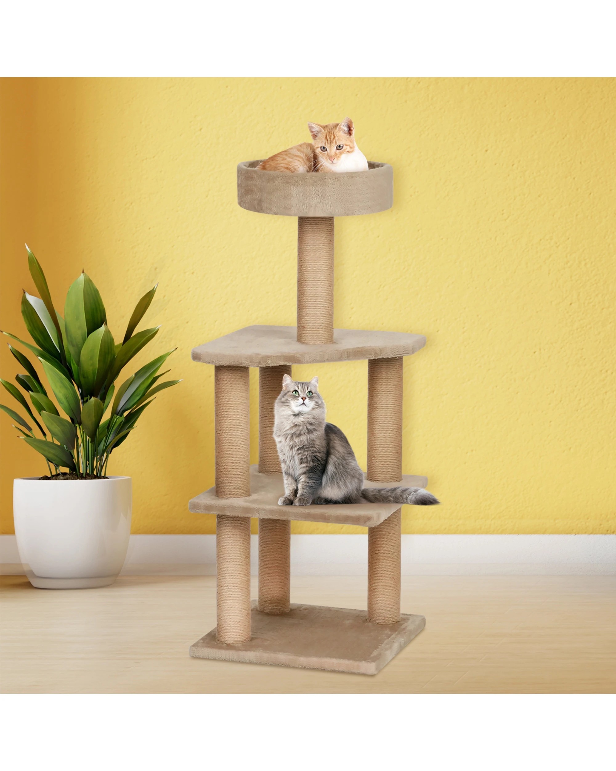 4 Advwin 101cm Cat Tree Tower, 4 of 7