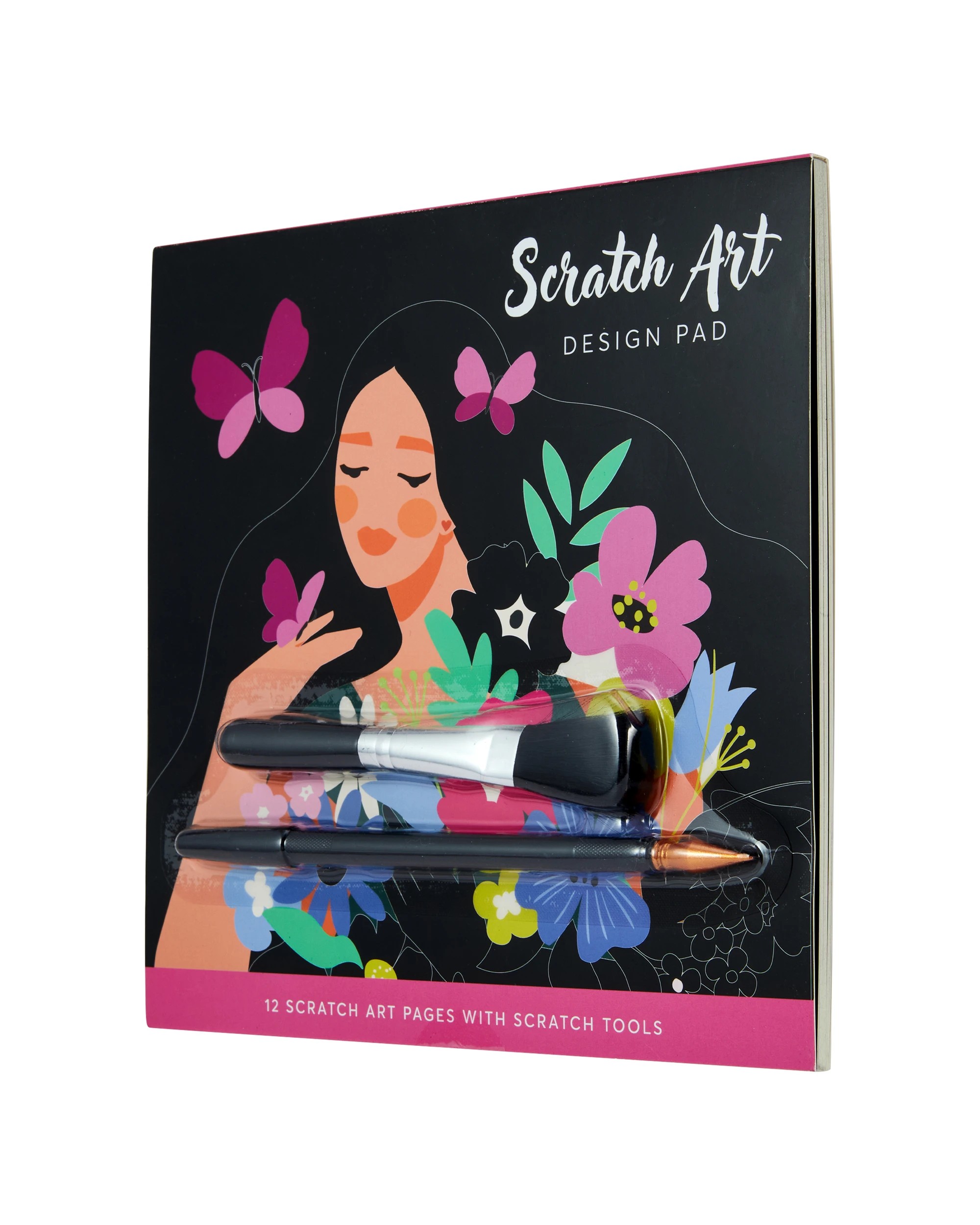 3 Scratch Art Design Pad - Bohemian, 3 of 5