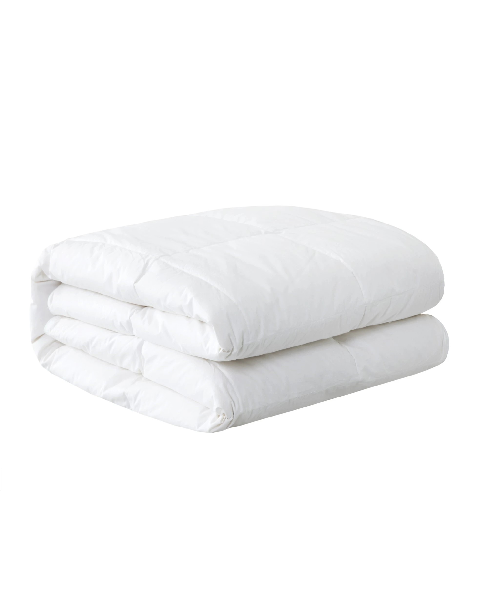 2 Dreamaker Lightweight 50/50 Down and Feather Quilt - Queen Bed - White, 2 of 4