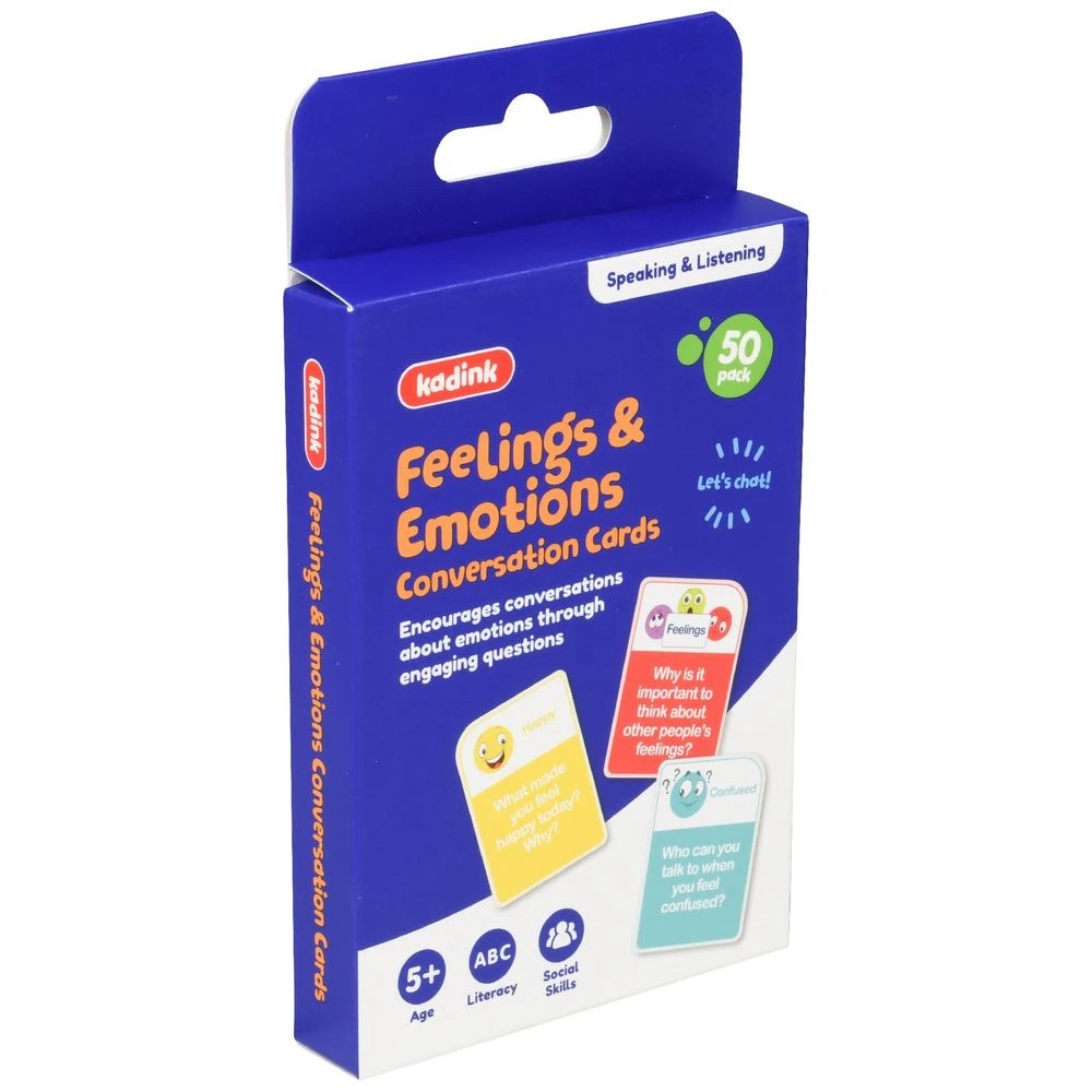 2 Kadink Let's Chat About Feelings and Emotions Cards, 2 of 5
