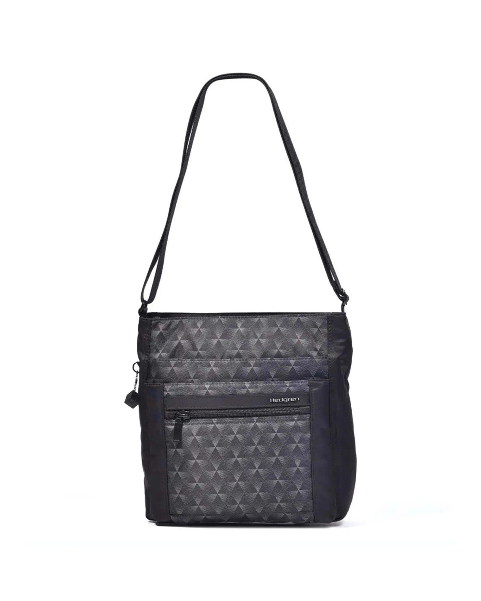 4 Hedgren ORVA Crossbody Bag with RFID Pocket Water Repellent Nylon Bag 5.2L Gradient Print - Black, 4 of 4