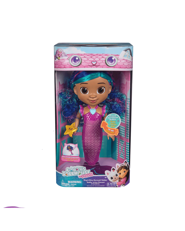 Gabby's Dollhouse: The Movie: Sing and Shine Mermaid G