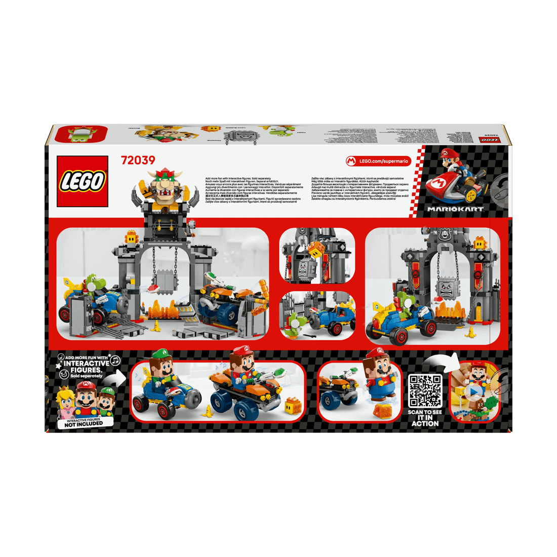 10 LEGO Super Mario Mario Kart - Bowser's Castle 72039, 10 of 10