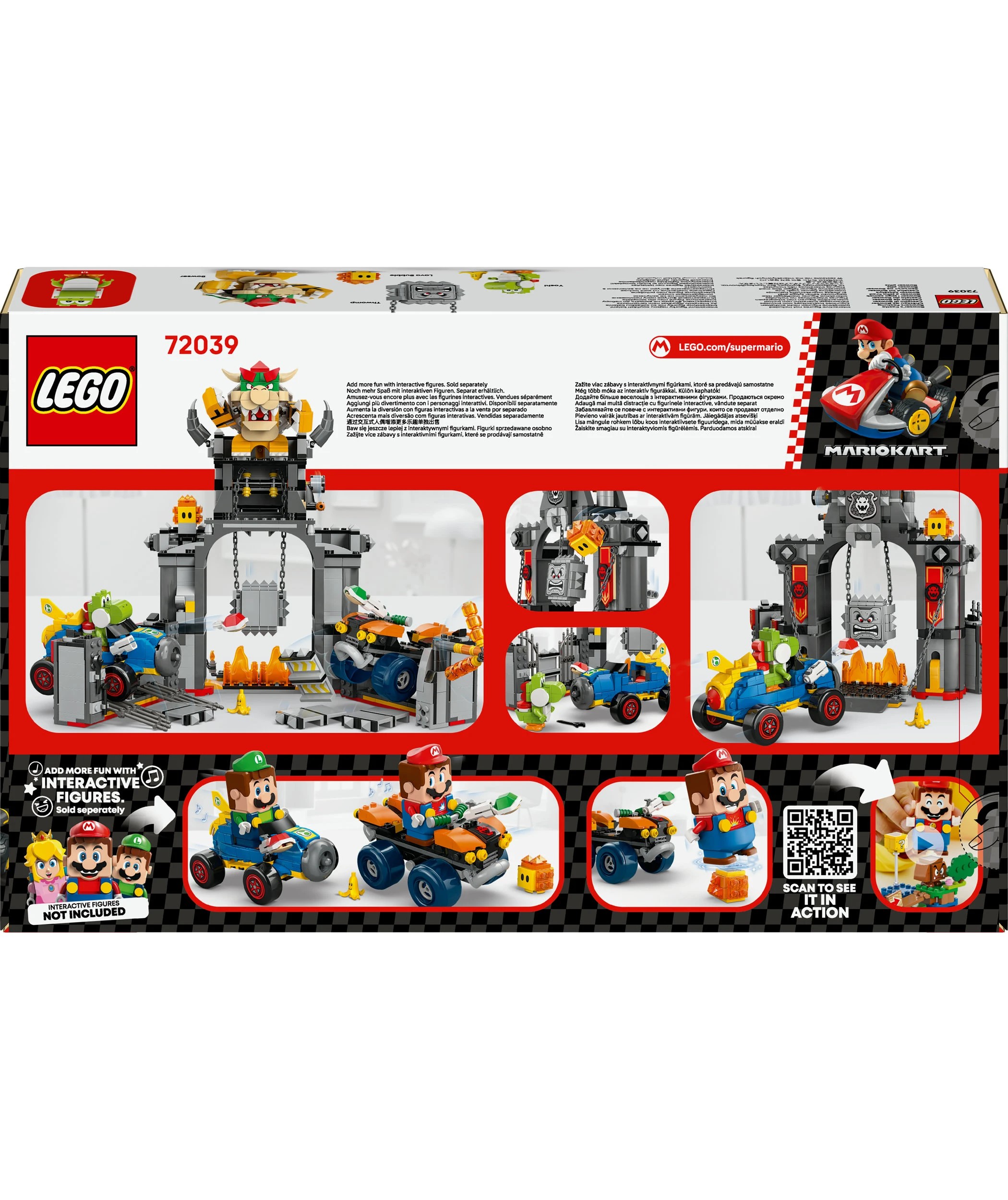10 LEGO Super Mario Mario Kart - Bowser's Castle 72039, 10 of 10