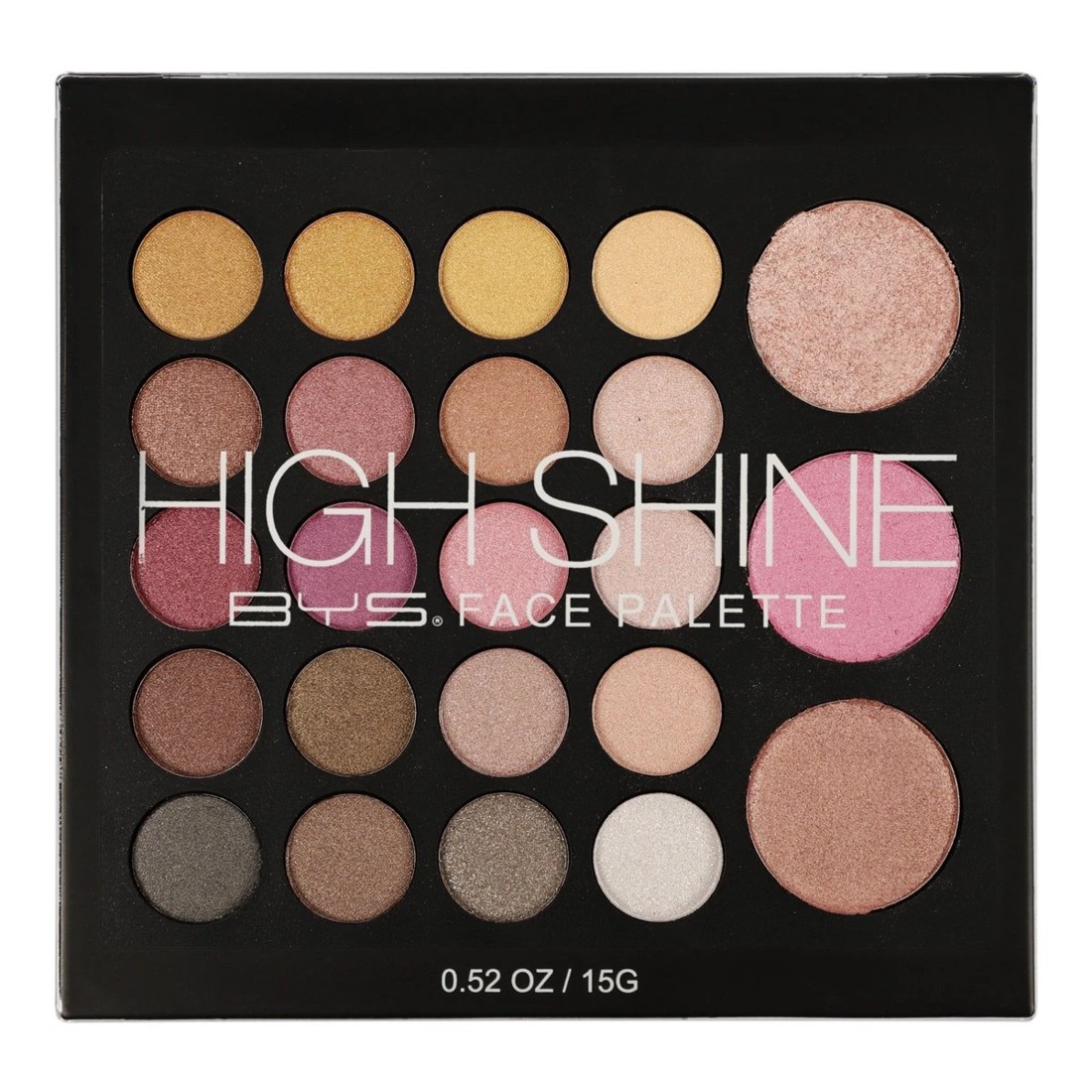 1 BYS Face Palette - High Shine, 1 of 1