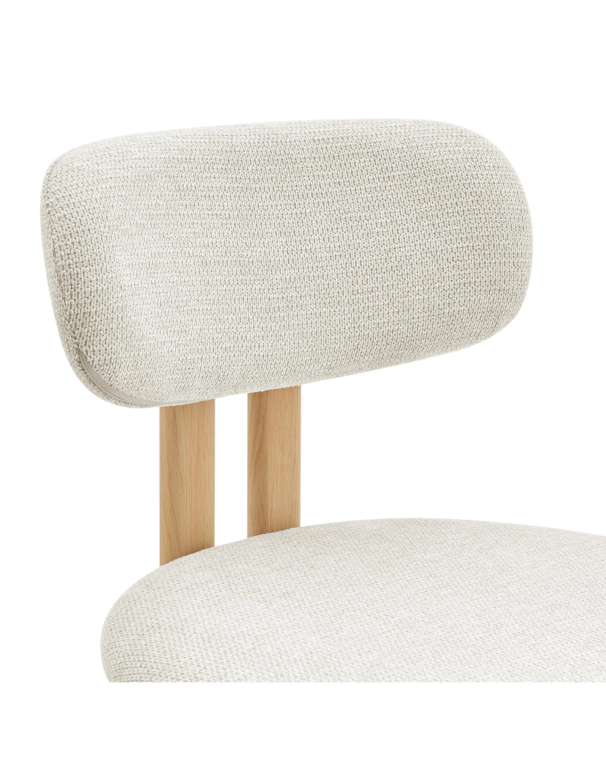 7 Kodu Hilda Dining Stools Pair Set of Two - White, 7 of 10