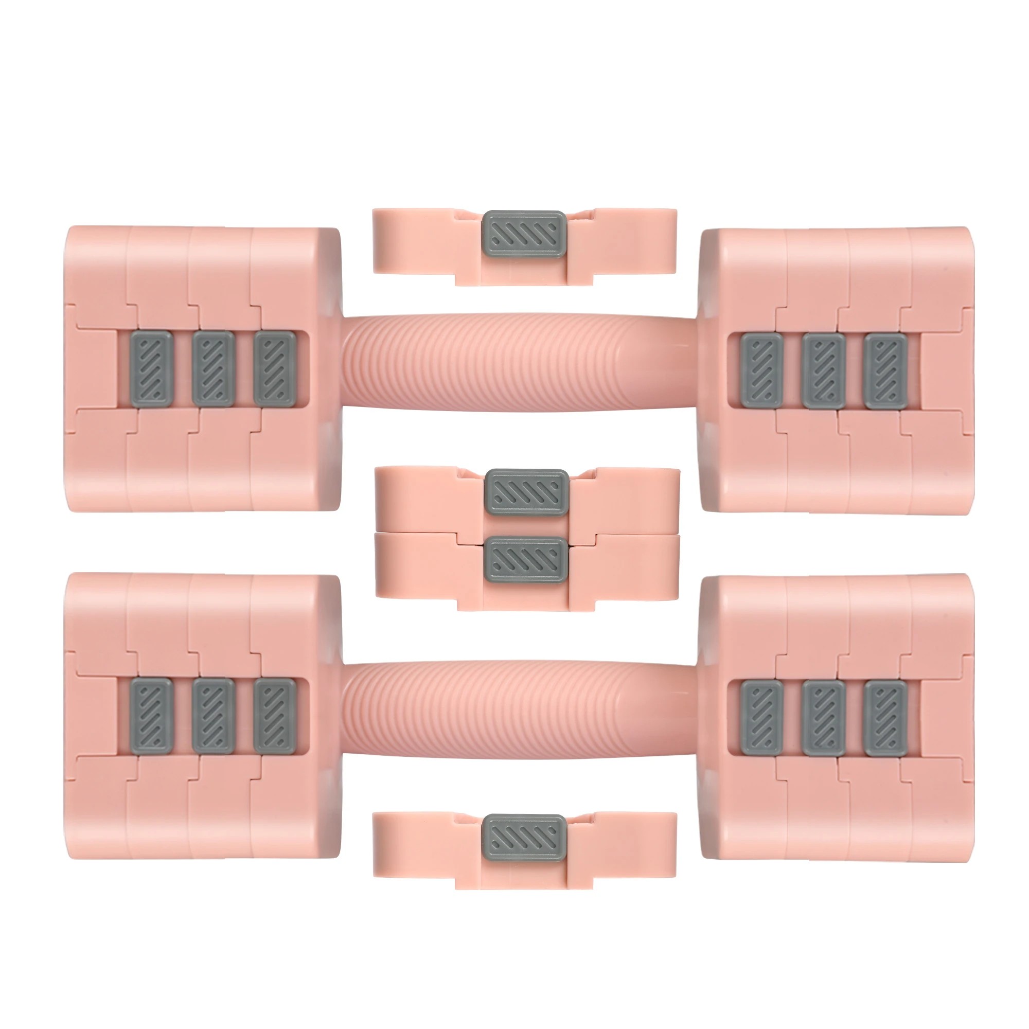 6 Centra A Pair 2.8kg-10kg Adjustable Dumbbells With Metal Weight Block Set, 6 of 7