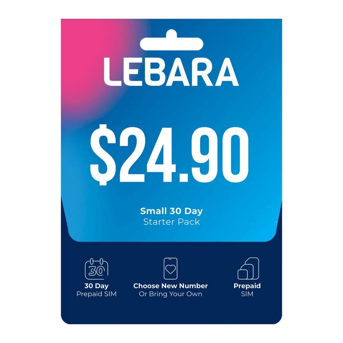 2 Lebara $24.90 Prepaid Eco SIM, 2 of 2
