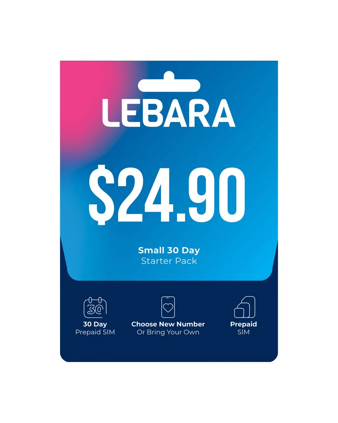 2 Lebara $24.90 Prepaid Eco SIM, 2 of 2