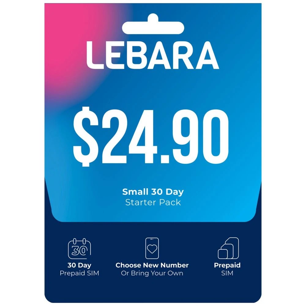 2 Lebara $24.90 Prepaid Eco SIM, 2 of 2