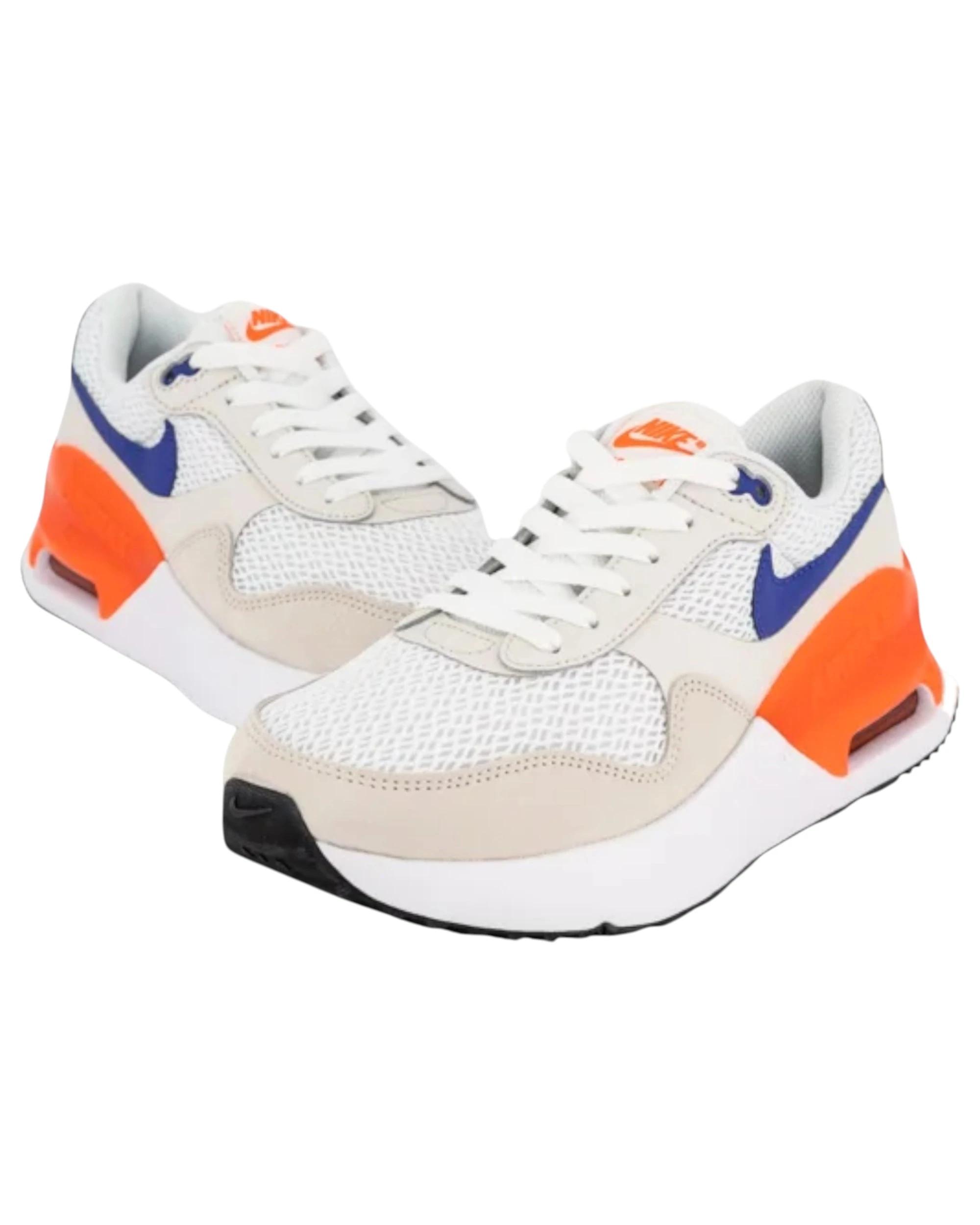 7 Nike Womens Air Max SYSTM White/ Bright Crimson Shoes White/ Bright Crimson, 7 of 7