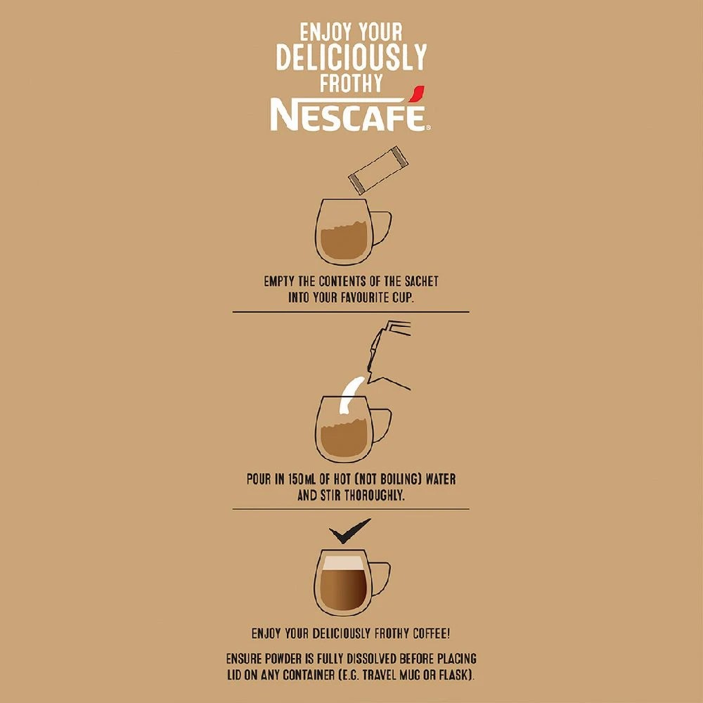 7 Nescafe Hazelnut Sachets 26 Pack, 7 of 10