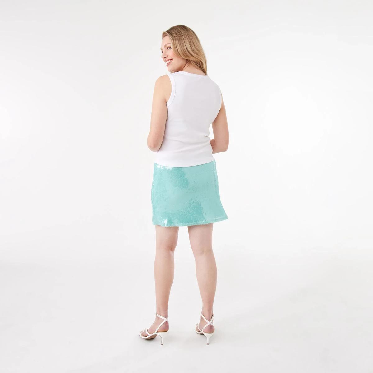 4 Sleeveless Asymmetric Top White, 4 of 6