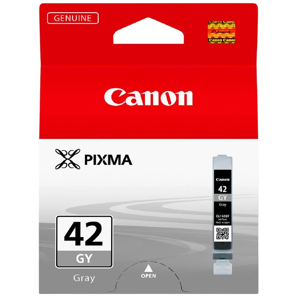 1 Canon CLI 42 Ink Cartridge Grey, 1 of 4