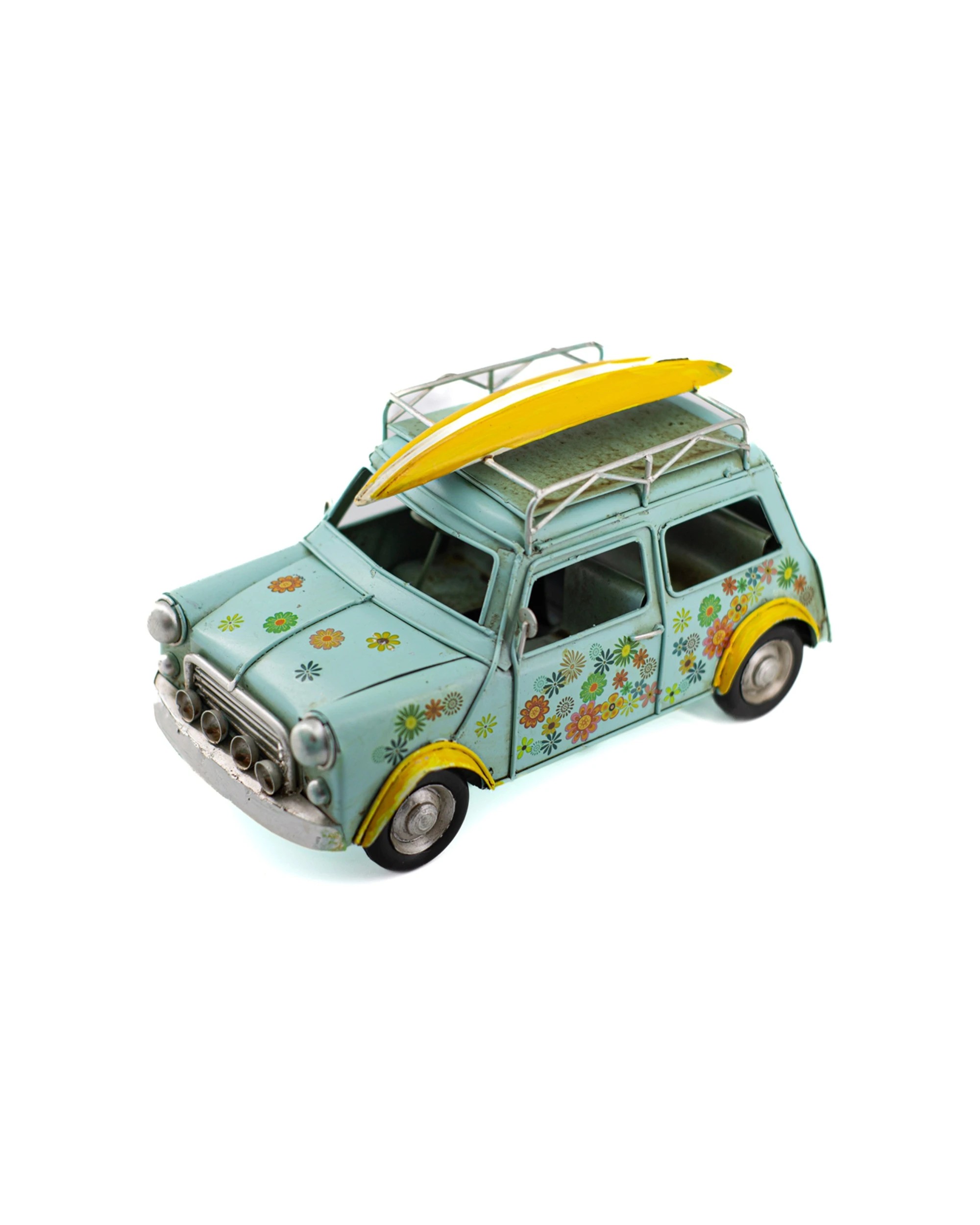 1 Boyle Metal Display Flower Mini With Surfboard Ornament Home Decor 25cm - Multi, 1 of 5