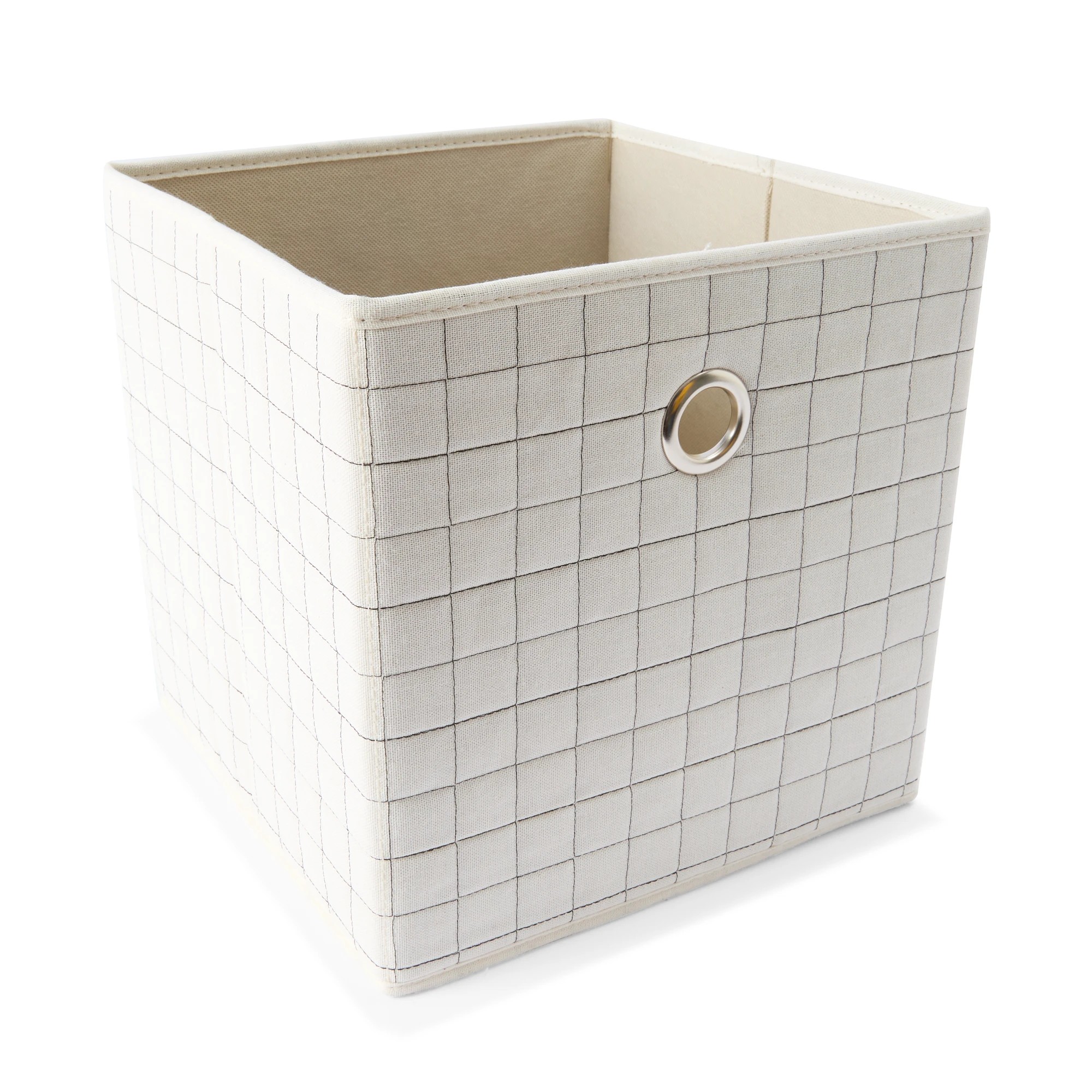 4 Collapsible Storage Cube - Beige, 4 of 8