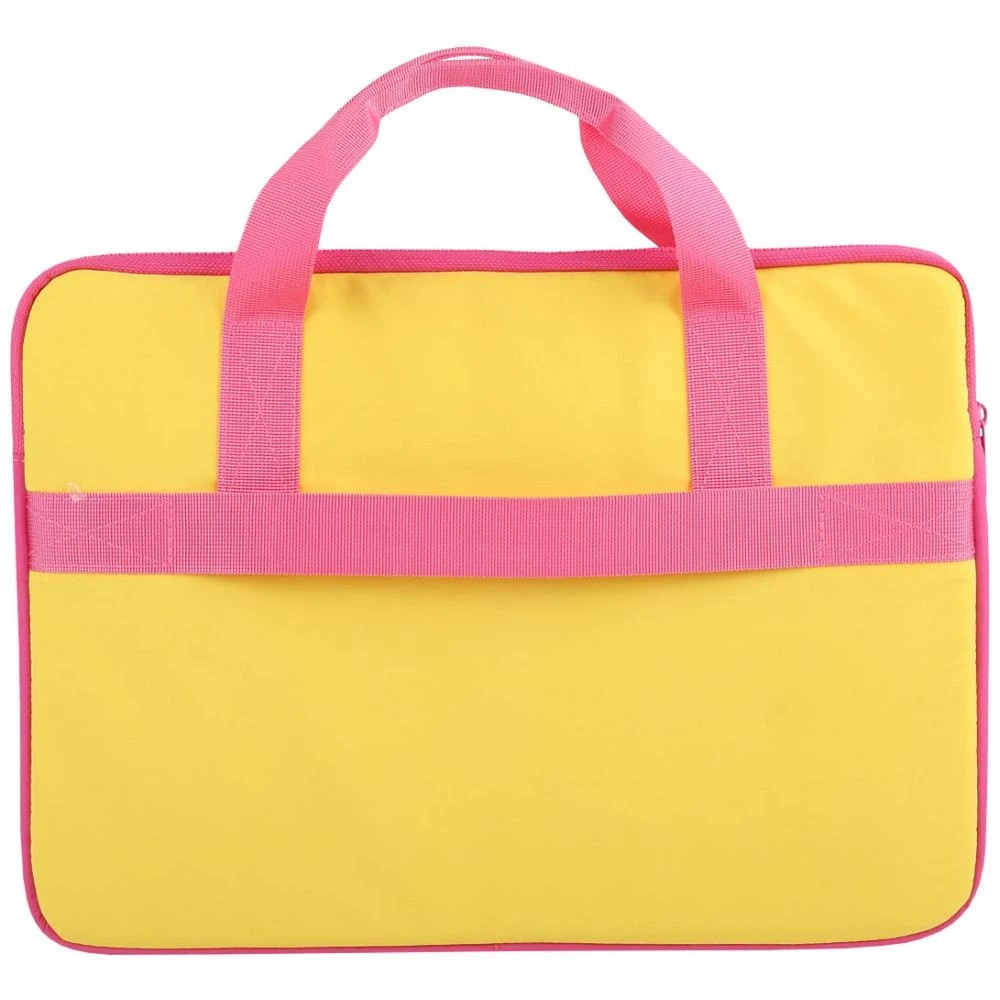 3 Studymate 16" Colourblock Laptop Sleeve Pink, 3 of 4