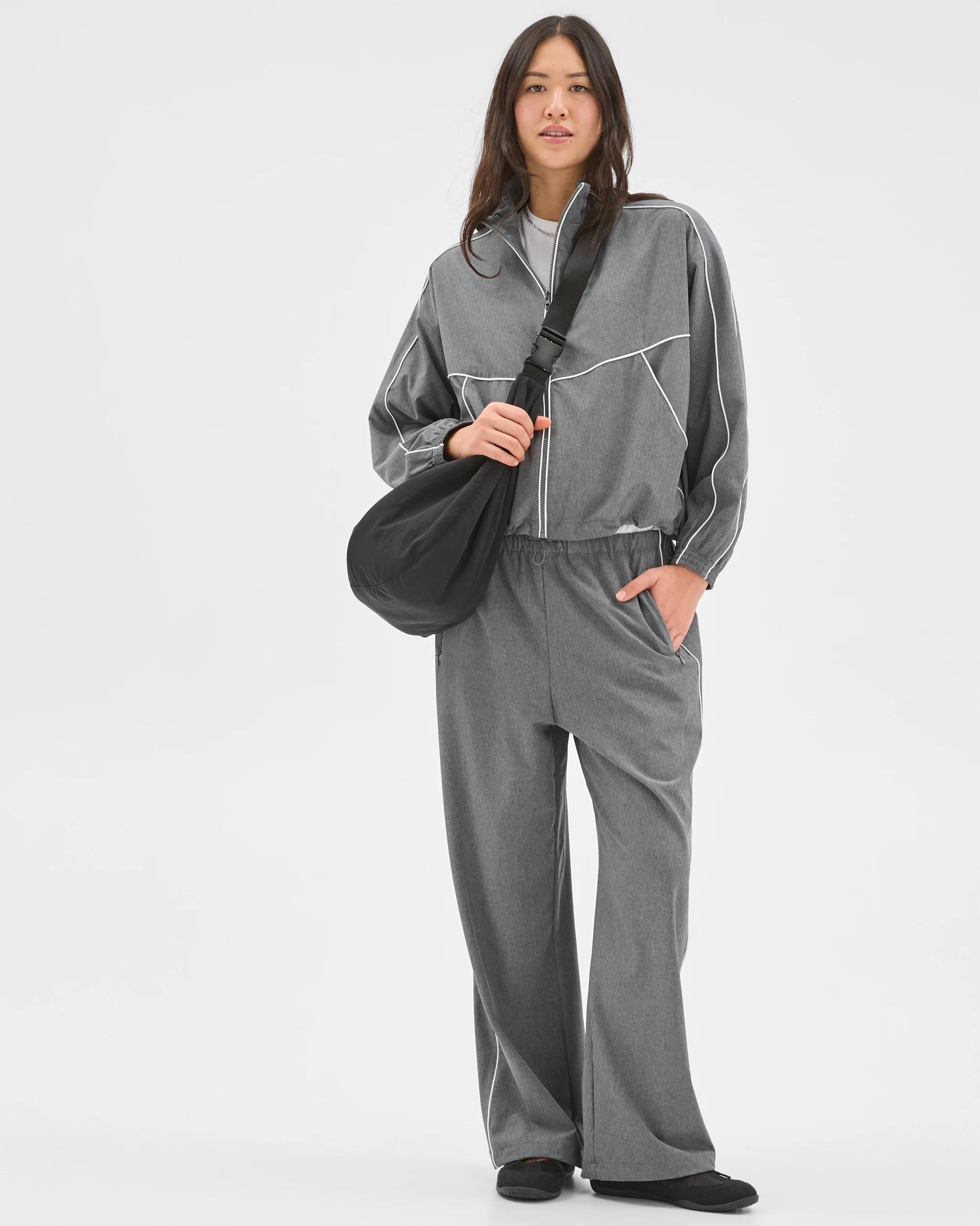 2 Target Active Motion Zip Through Jacket GREY MARLE, 2 of 7
