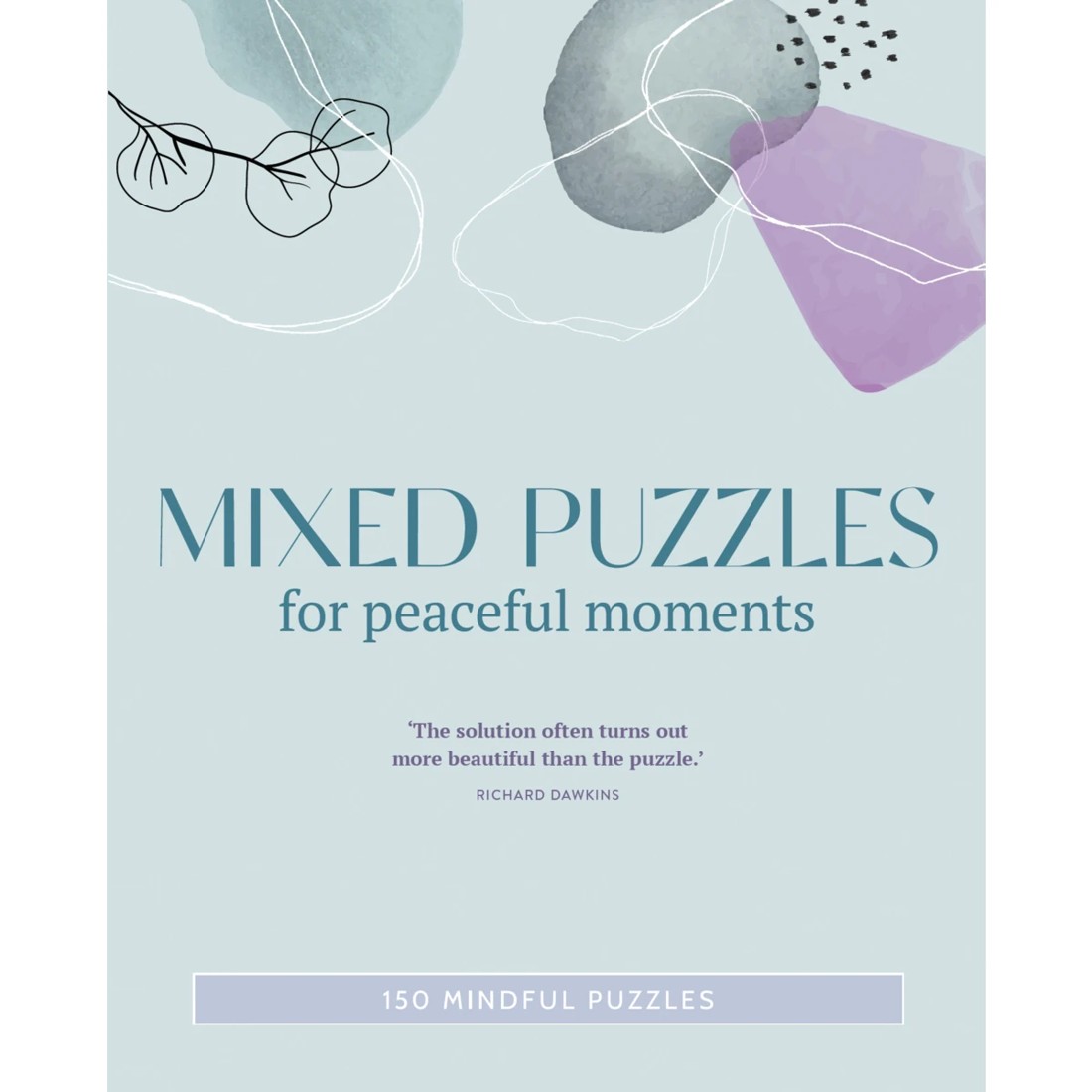 1 150 Mindful Puzzles: Mixed Puzzles For Peaceful Moments - Book, 1 of 8