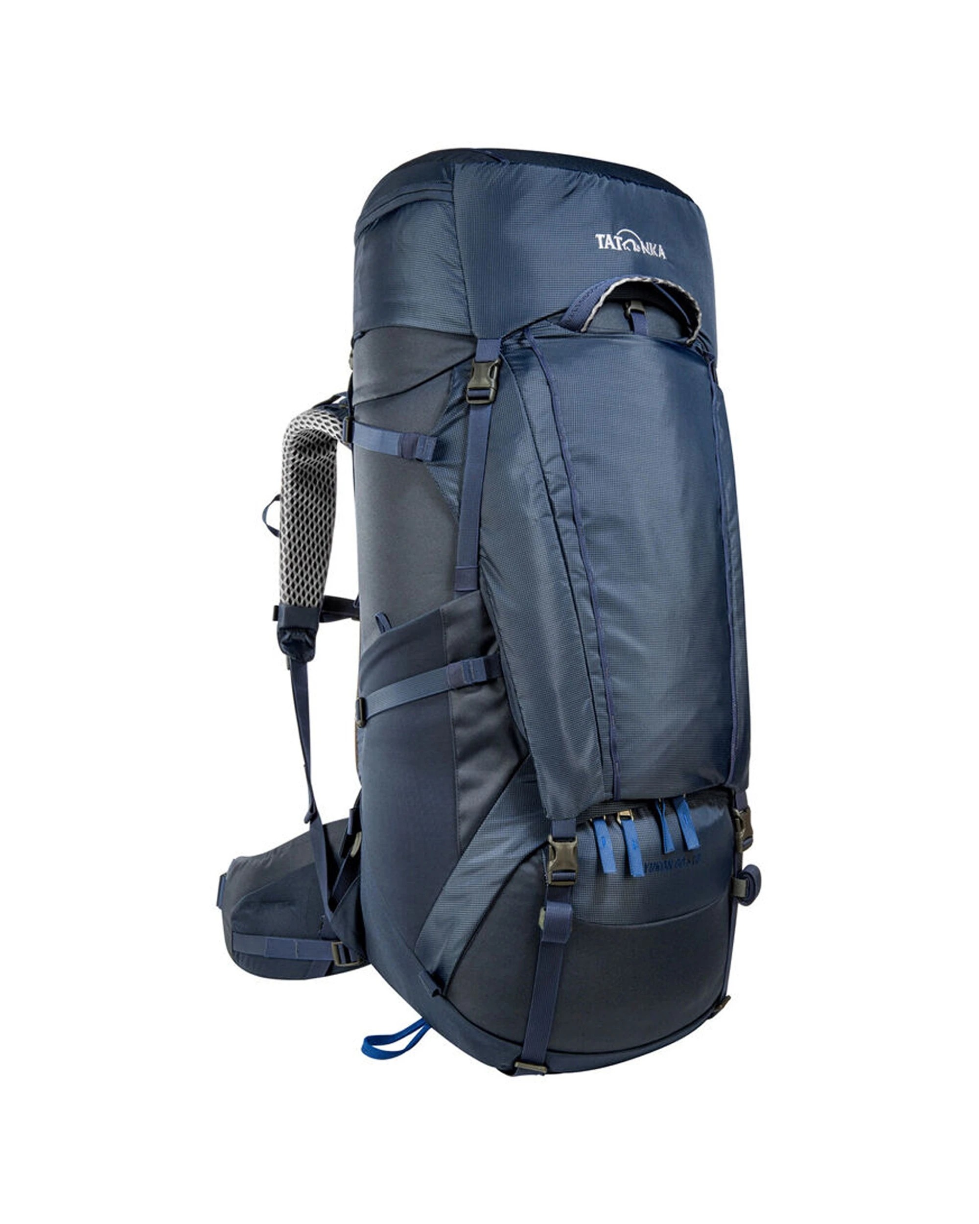 1 Tatonka Yukon 60 Plus 10L Travel Backpack Removable Lid Ergonomic Hip Strap - Blue, 1 of 10