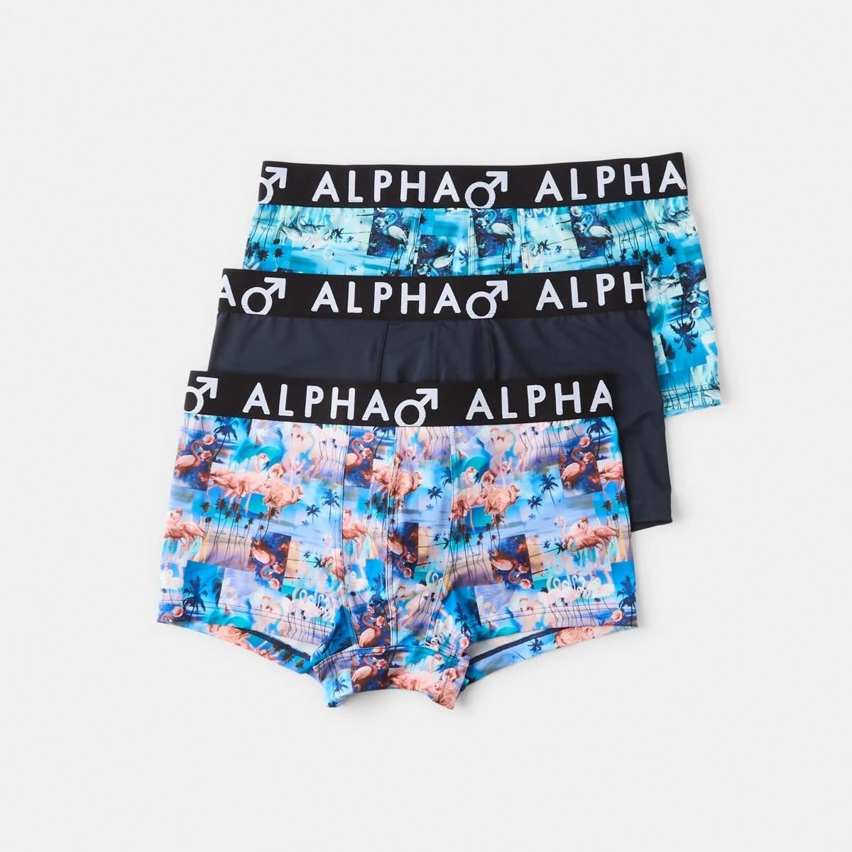 1 3 Pack Microfibre Trunks Flmin Bch, 1 of 8