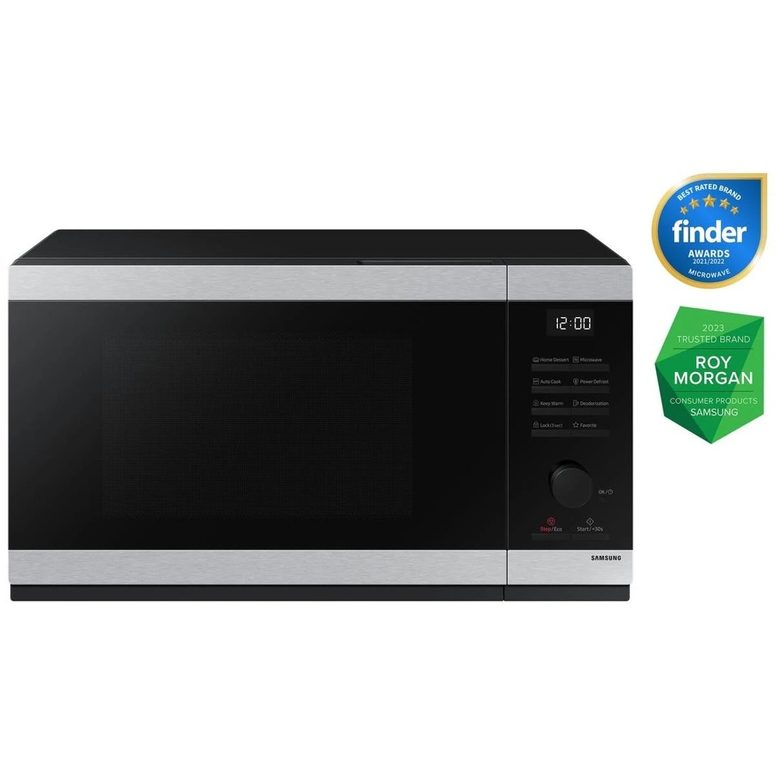 1 Samsung 32L 1000W Stainless Steel Microwave, 1 of 5