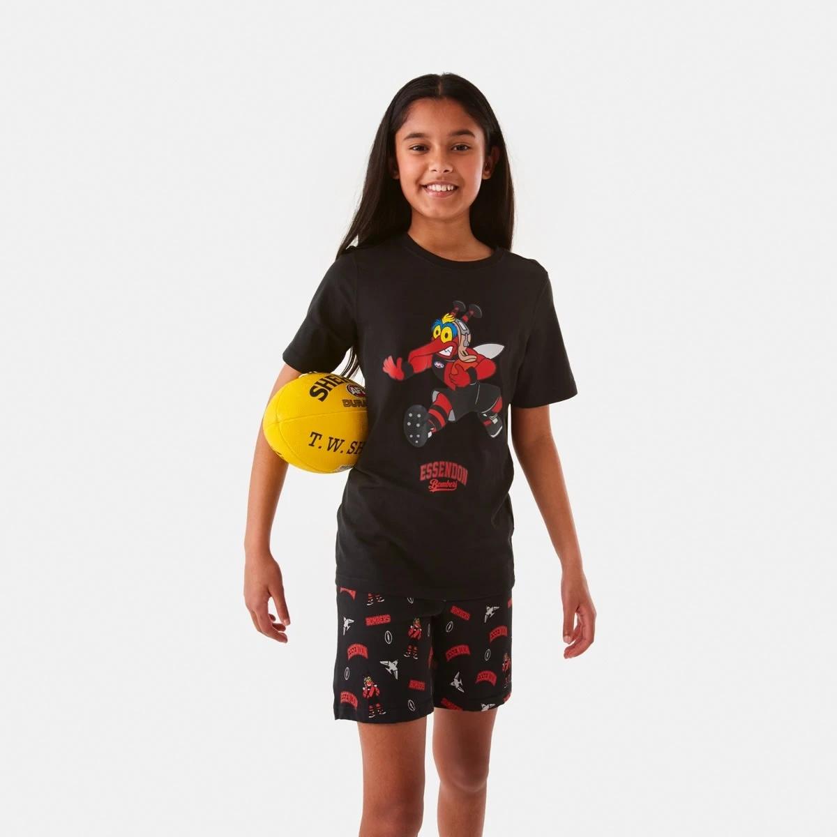 3 Active Kids AFL Pyjama Set Essendon, 3 of 10
